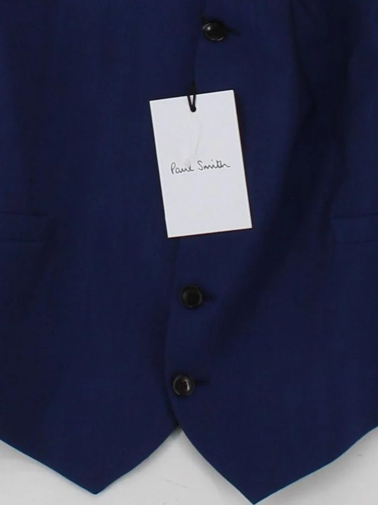 Paul Smith Men's Coat Chest: 46 in Blue Wool New with tags - Image 4