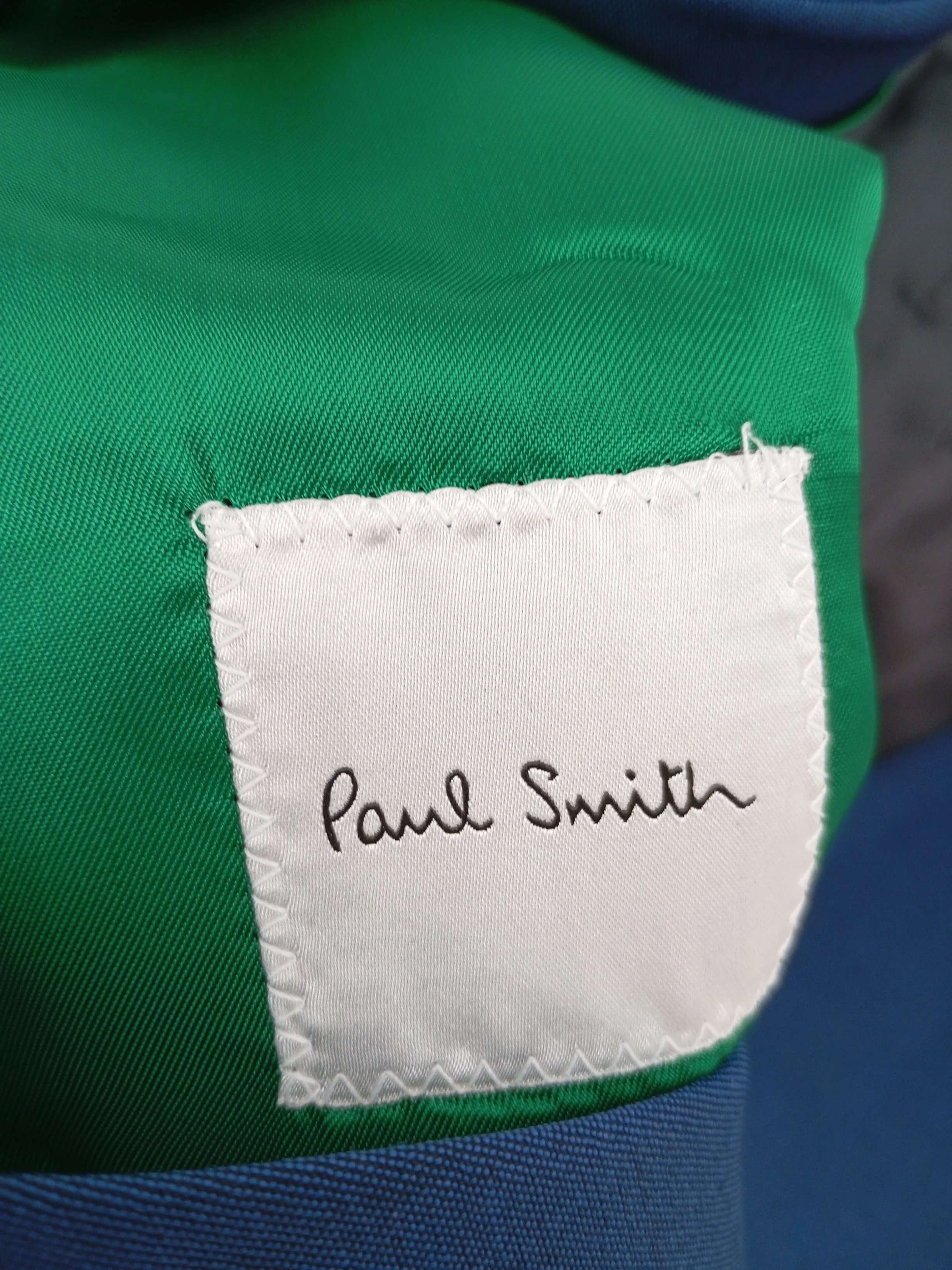 Paul Smith Men's Coat Chest: 46 in Blue Wool New with tags - Image 5