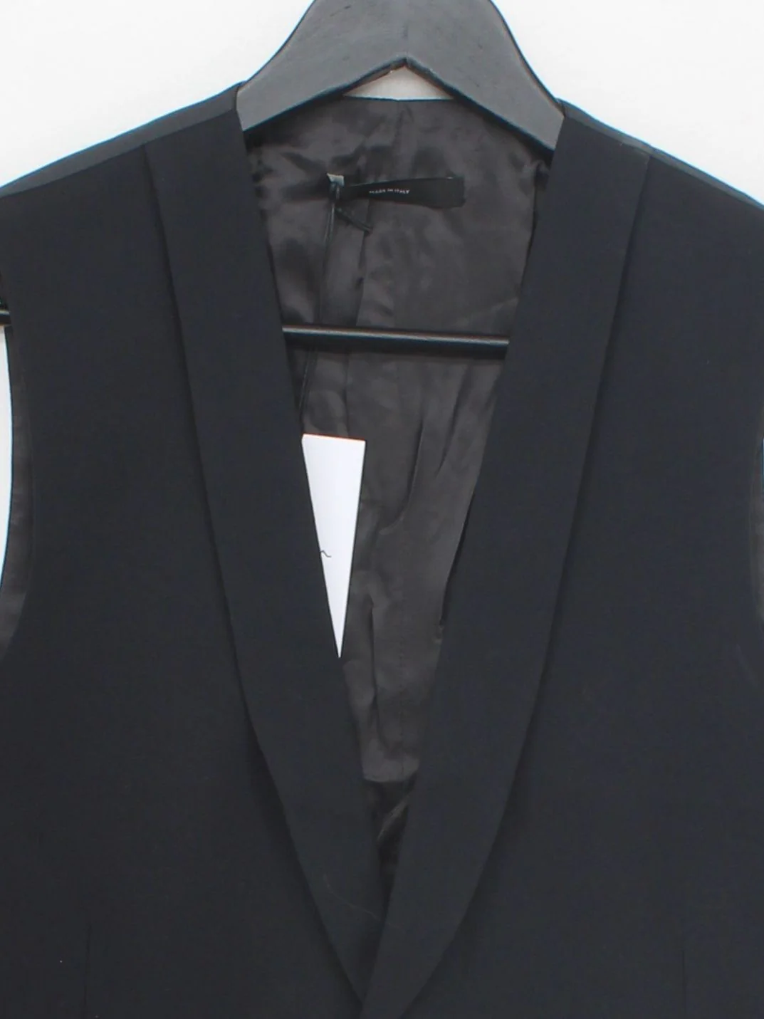 Paul Smith Men's Coat M Black 100% Viscose Overcoat New with tags - Image 3