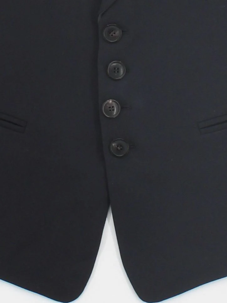 Paul Smith Men's Coat M Black 100% Viscose Overcoat New with tags - Image 4