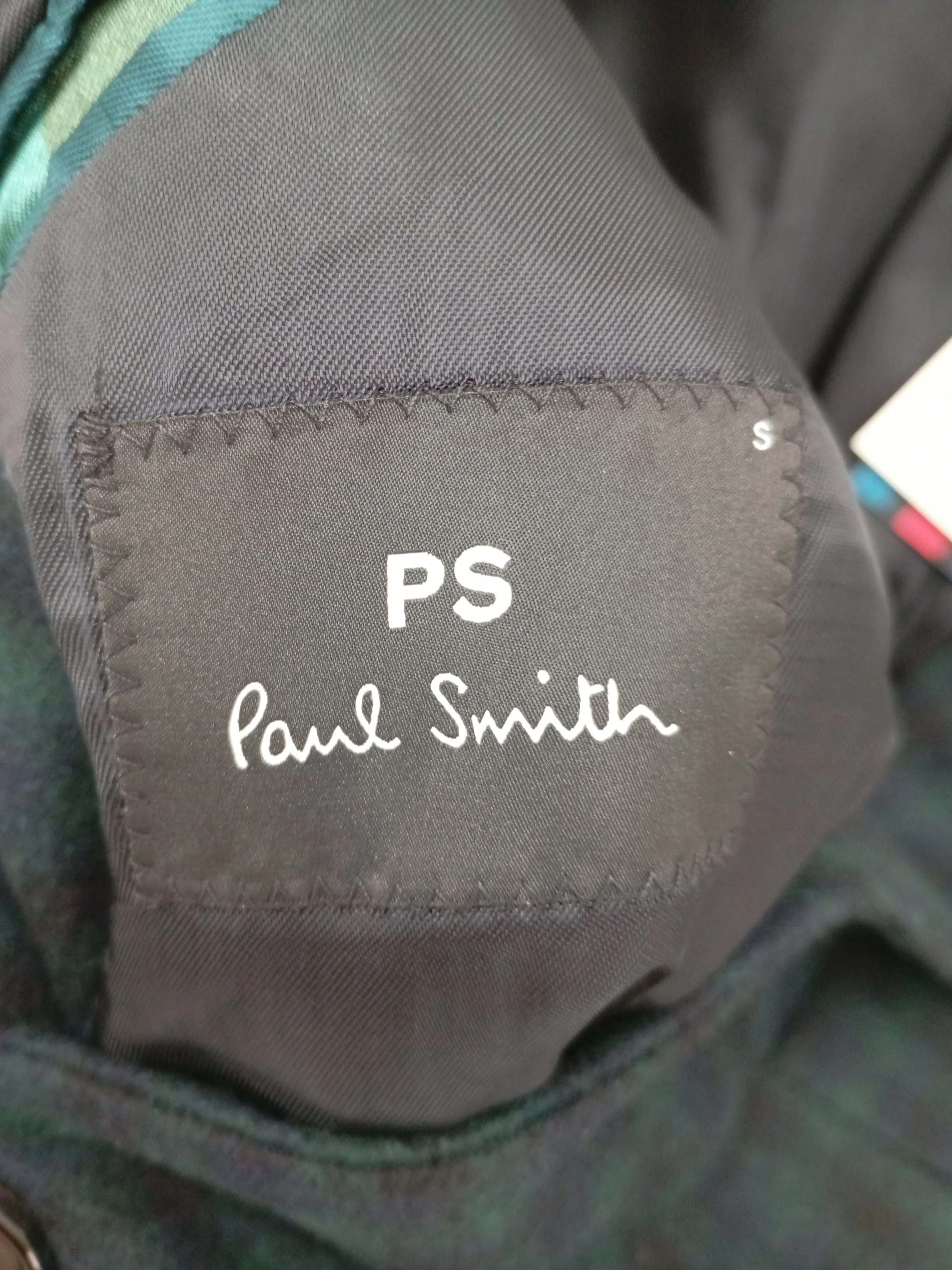 Paul Smith Men's Coat S Green Wool New with tags - Image 5