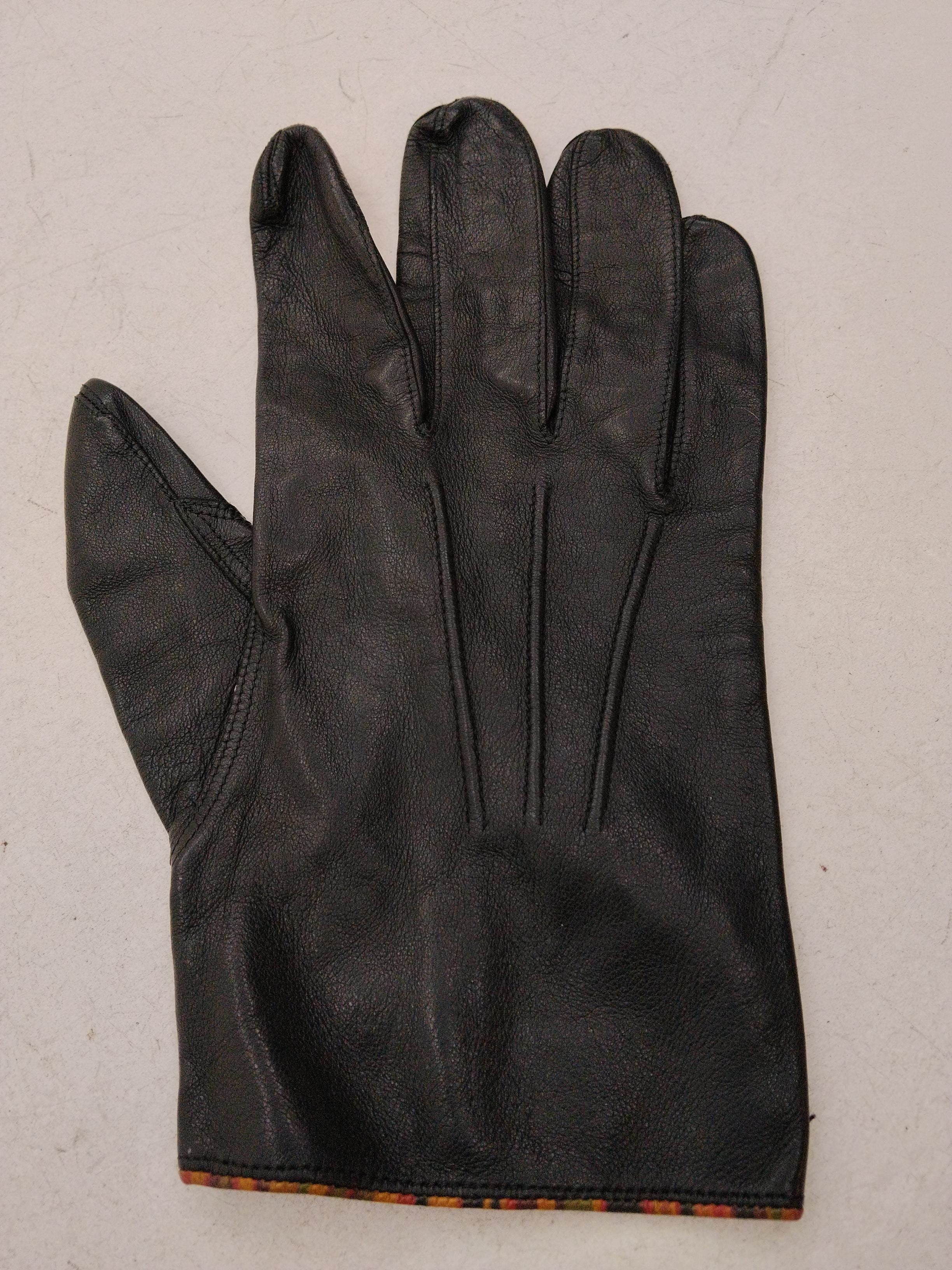 Paul Smith Men's Gloves L Black 100% Leather Glove - Image 3