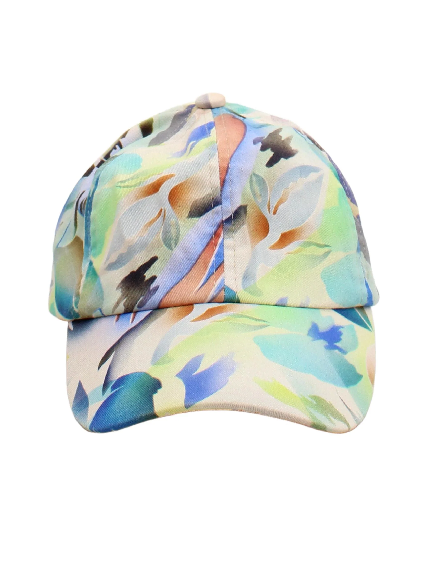 Paul Smith Men's Hat L Multi Graphic 100% Cotton Baseball Cap