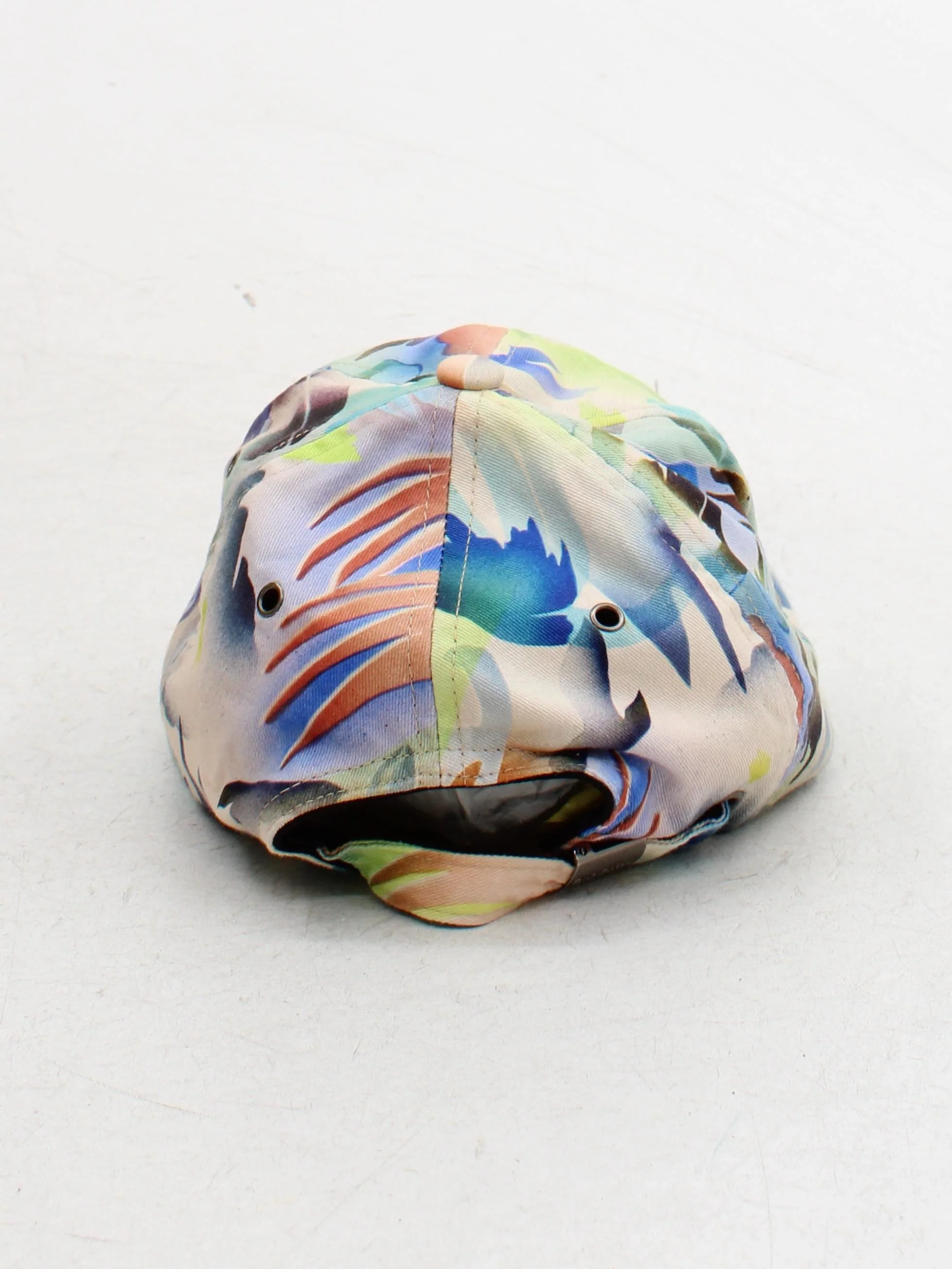 Paul Smith Men's Hat L Multi Graphic 100% Cotton Baseball Cap - Image 2
