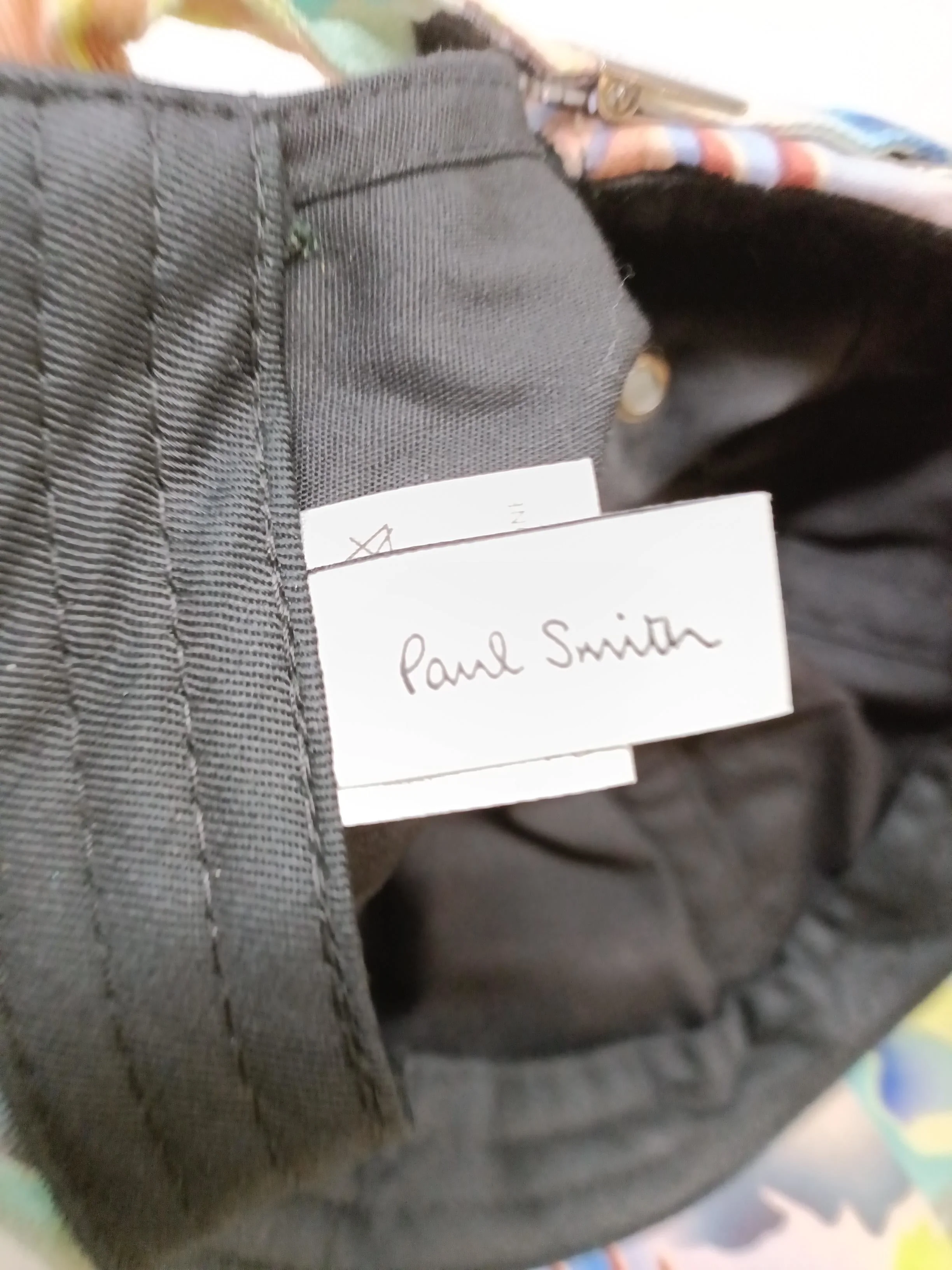 Paul Smith Men's Hat L Multi Graphic 100% Cotton Baseball Cap - Image 5