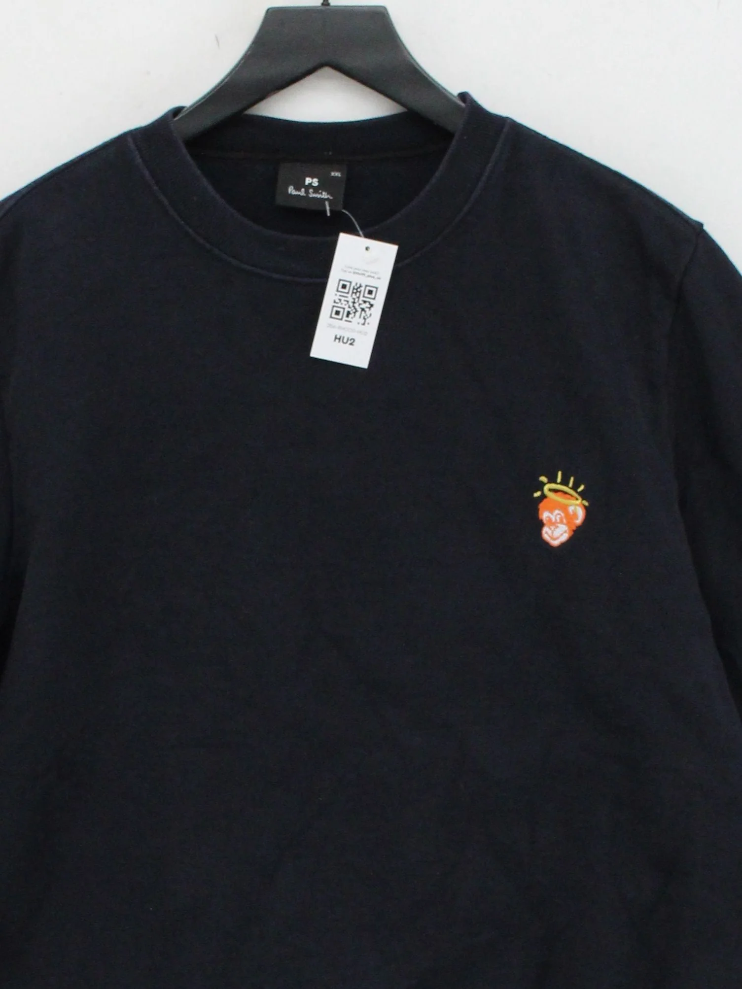 Paul Smith Men's Hoodie XXL Blue 100% Cotton Pullover - Image 3