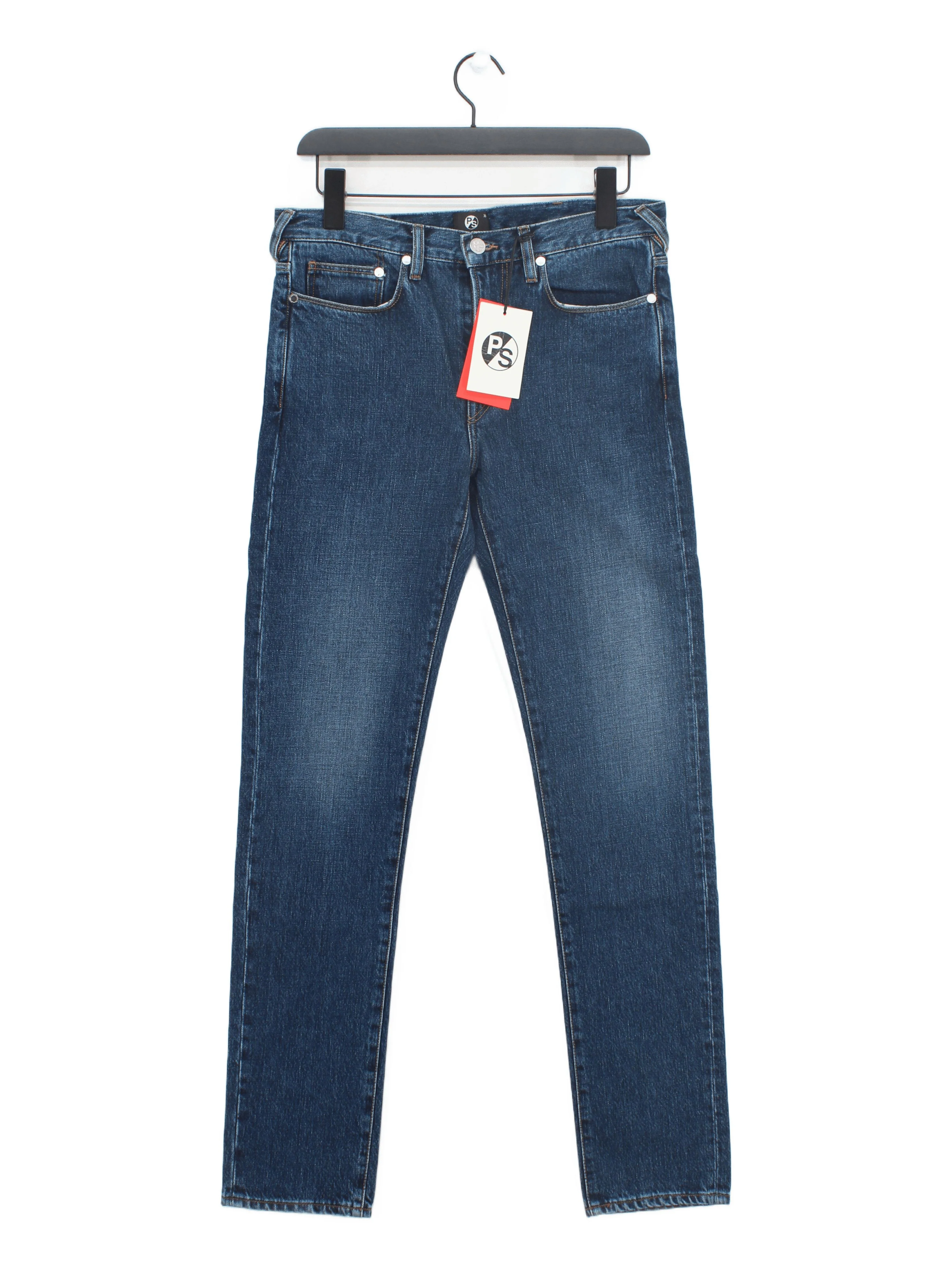 Paul Smith Men's Jeans M Blue 100% Cotton Straight New with tags