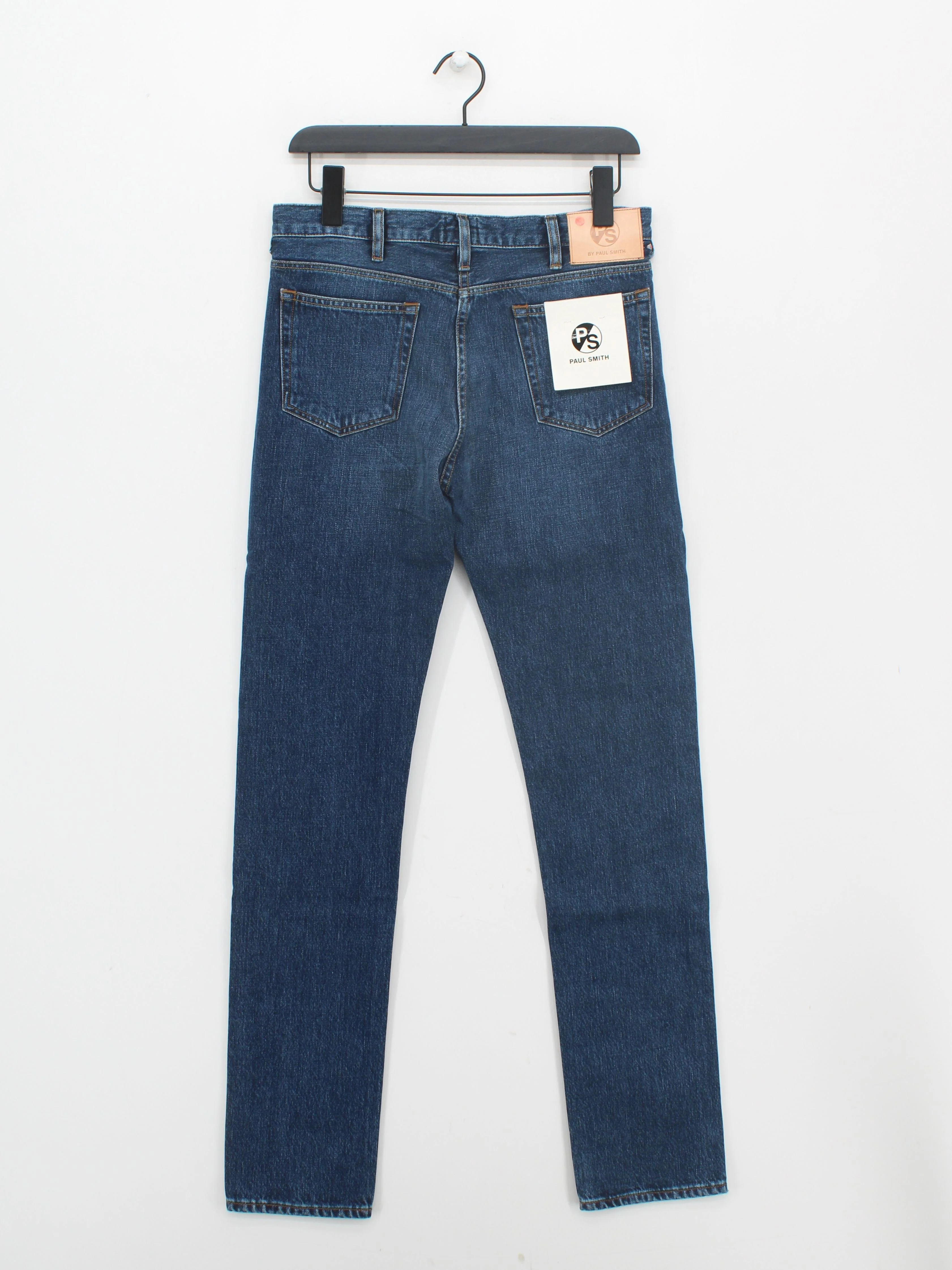 Paul Smith Men's Jeans M Blue 100% Cotton Straight New with tags - Image 2