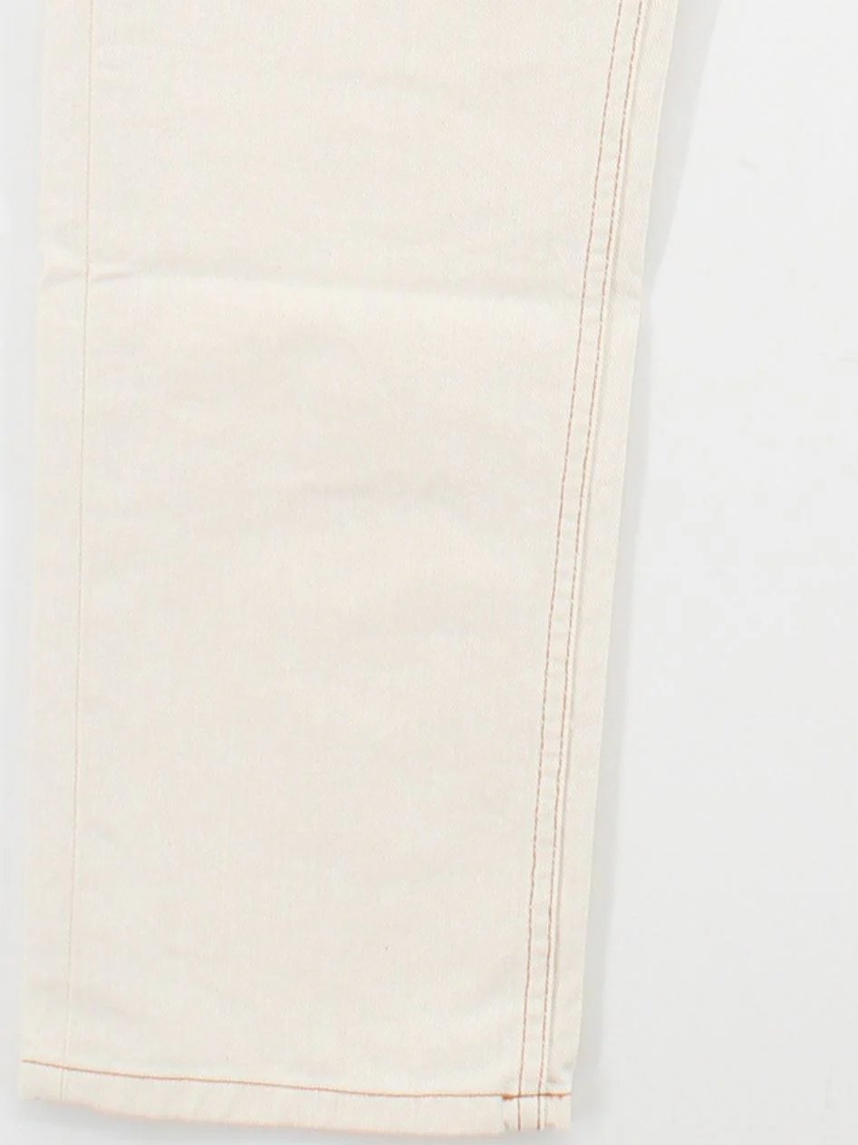 Paul Smith Men's Jeans M Cream 100% Cotton Straight New with tags - Image 4