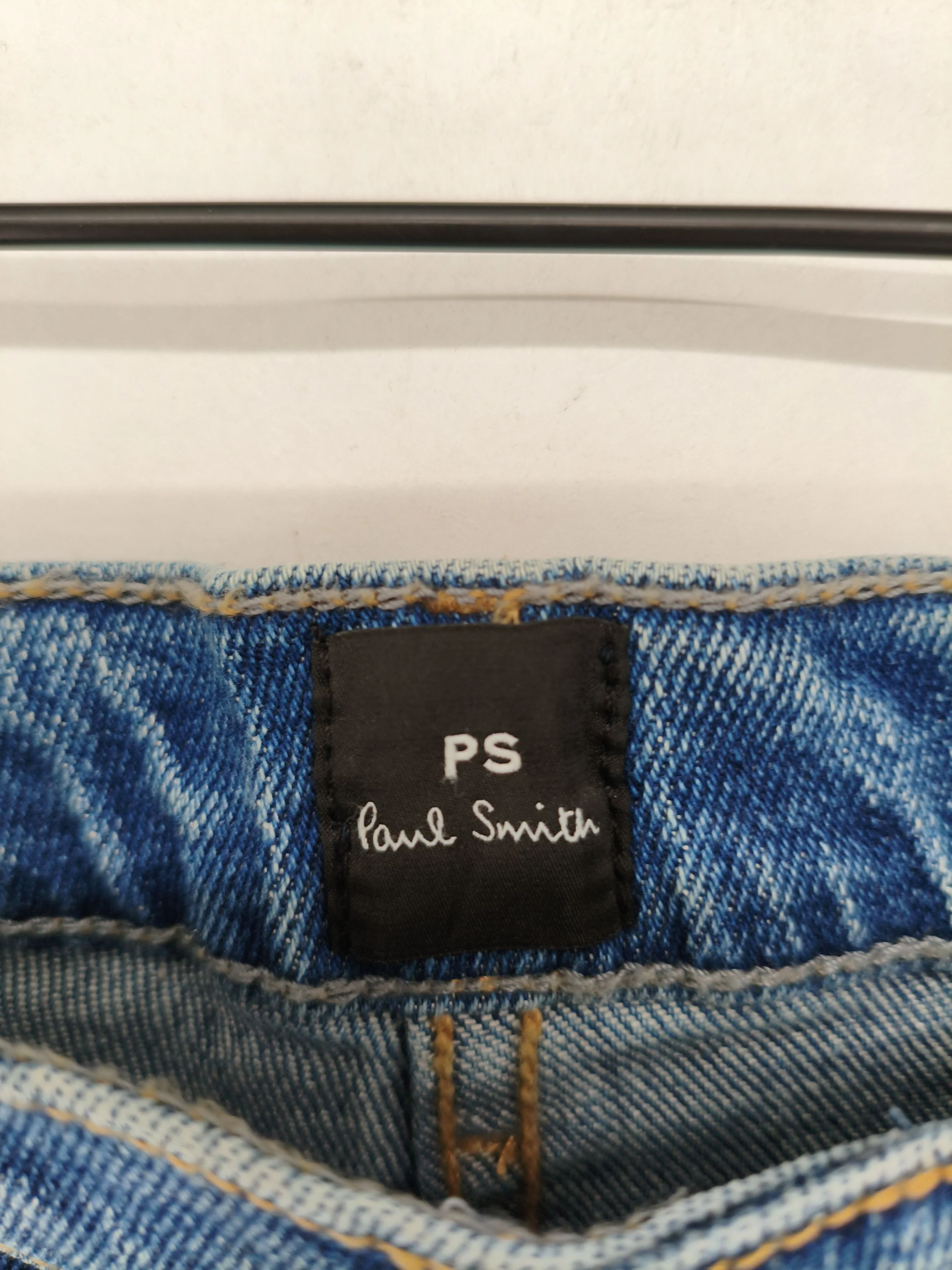 Paul Smith Men's Jeans W 26 in Blue 100% Cotton Straight New with tags - Image 5