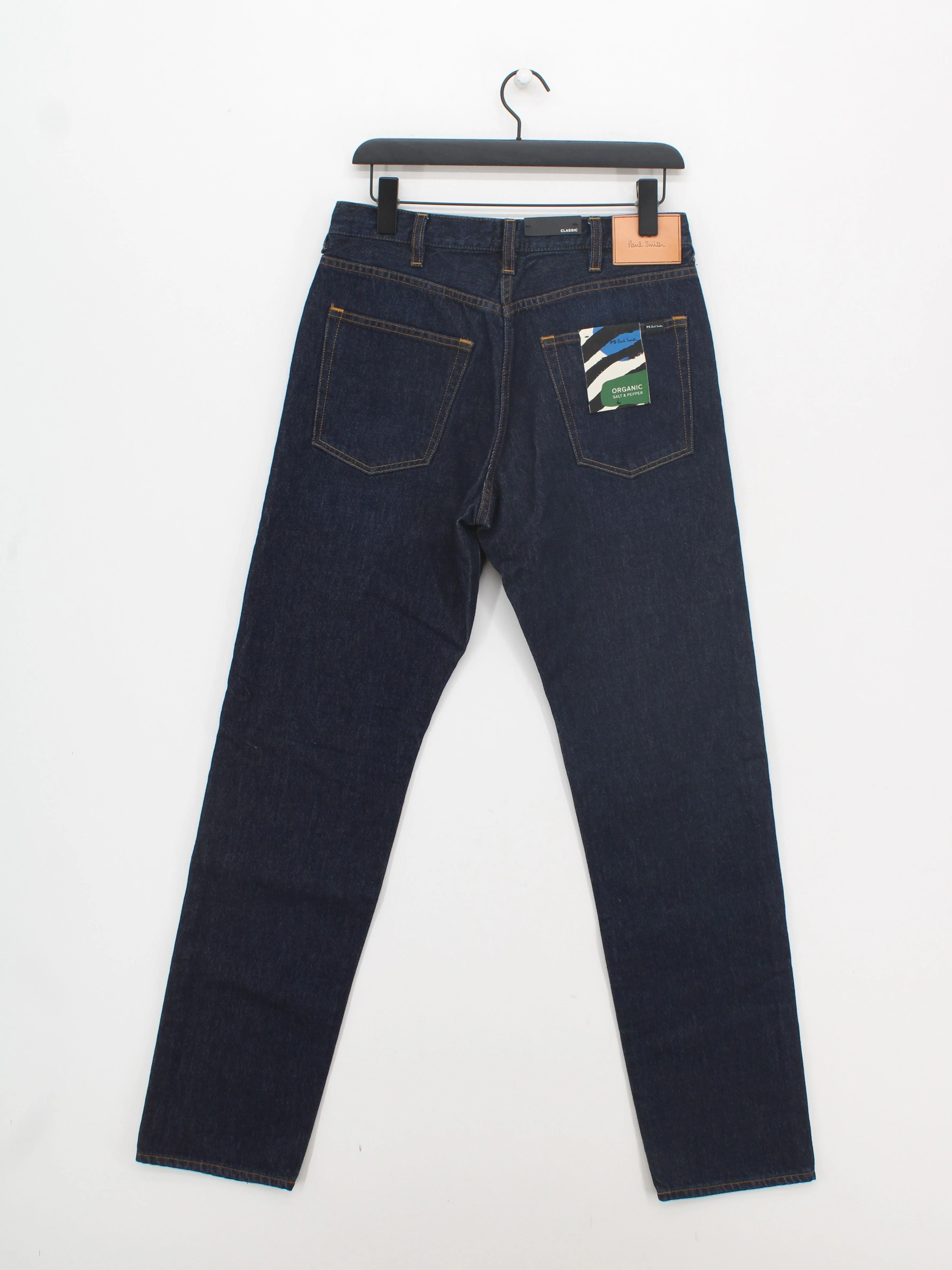 Paul Smith Men's Jeans W 29 in Blue 100% Cotton Straight New with tags - Image 2