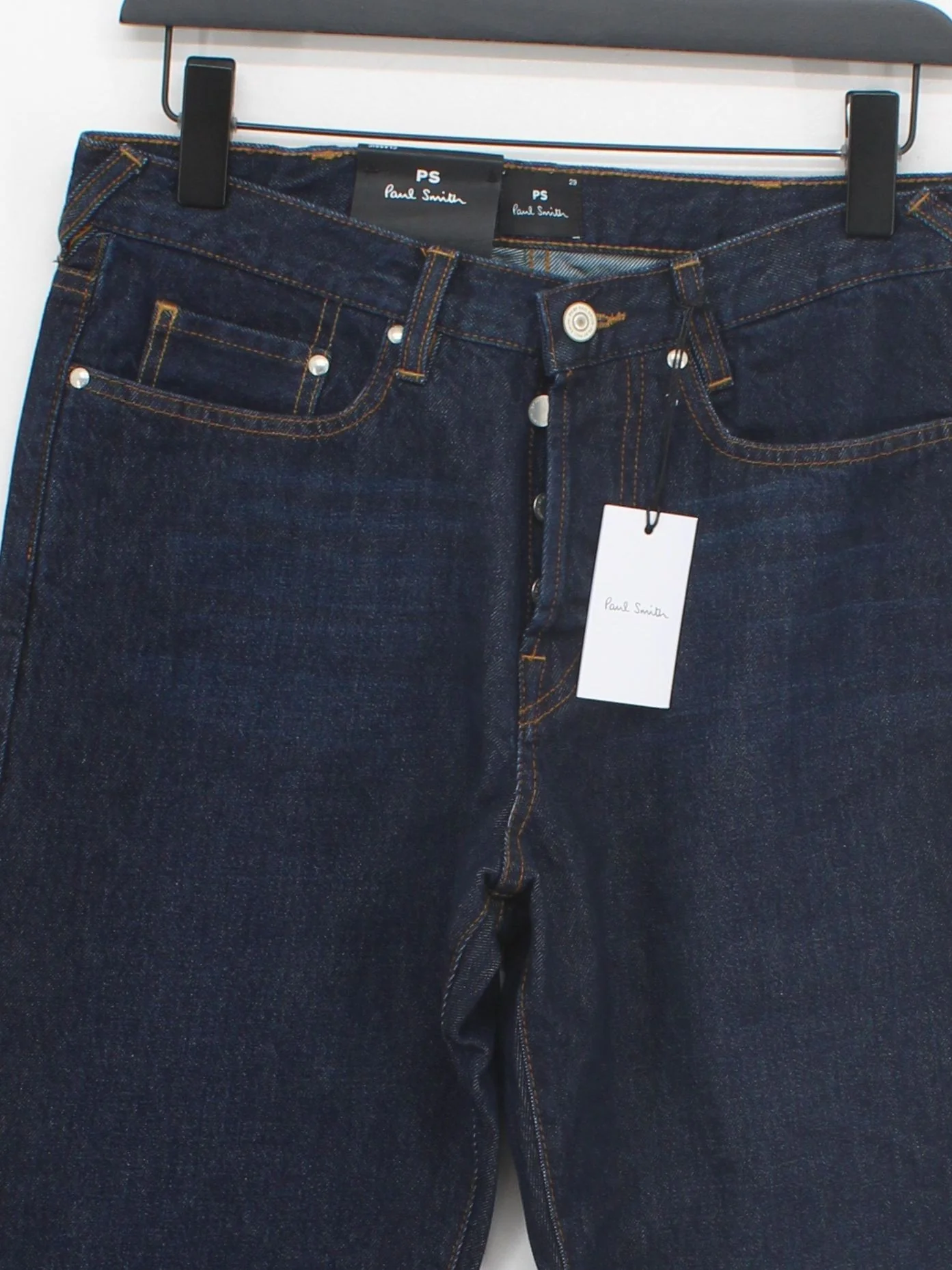 Paul Smith Men's Jeans W 29 in Blue 100% Cotton Straight New with tags - Image 3
