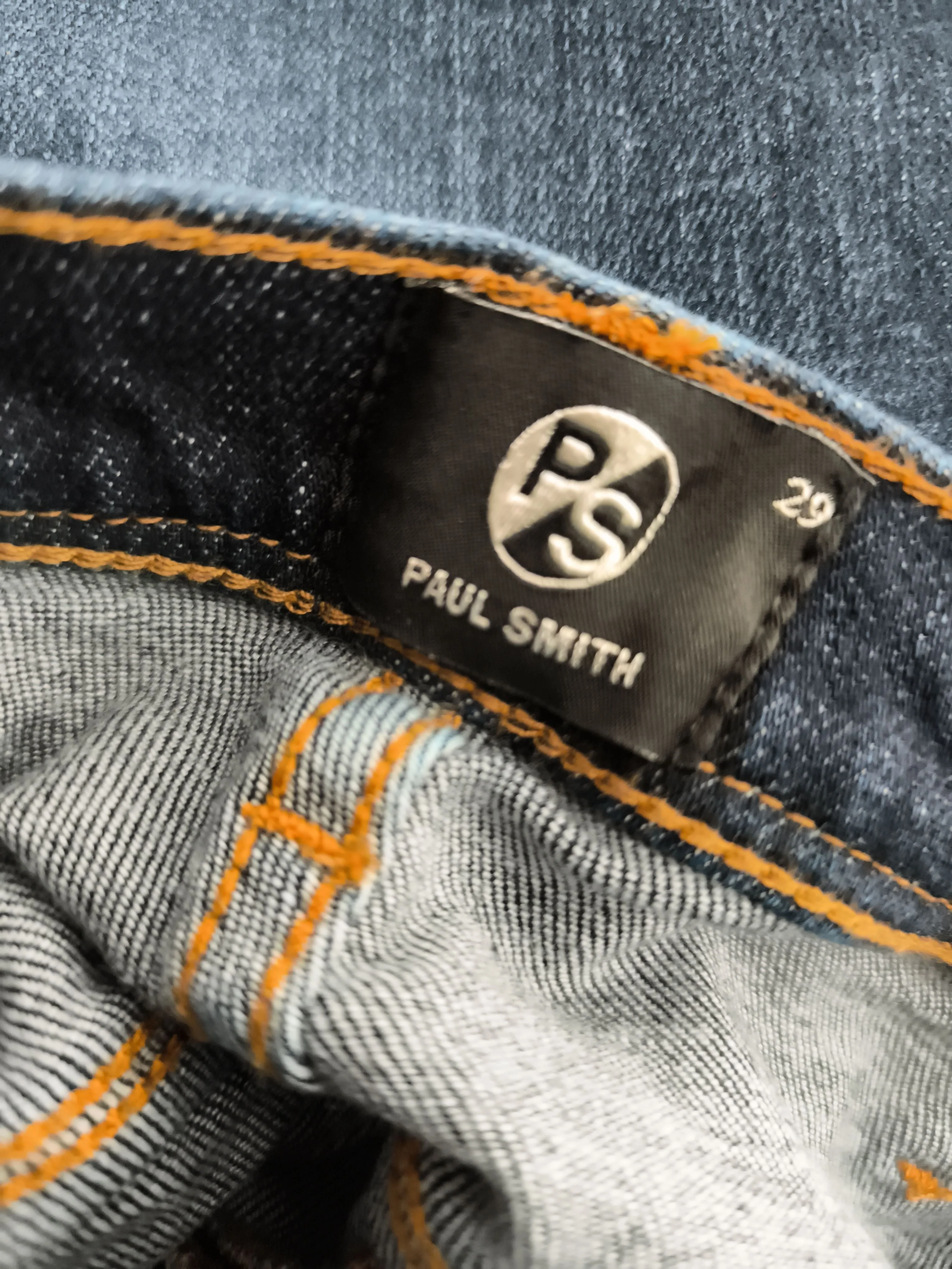 Paul Smith Men's Jeans W 29 in Blue Cotton with Elastane Skinny New with tags - Image 5