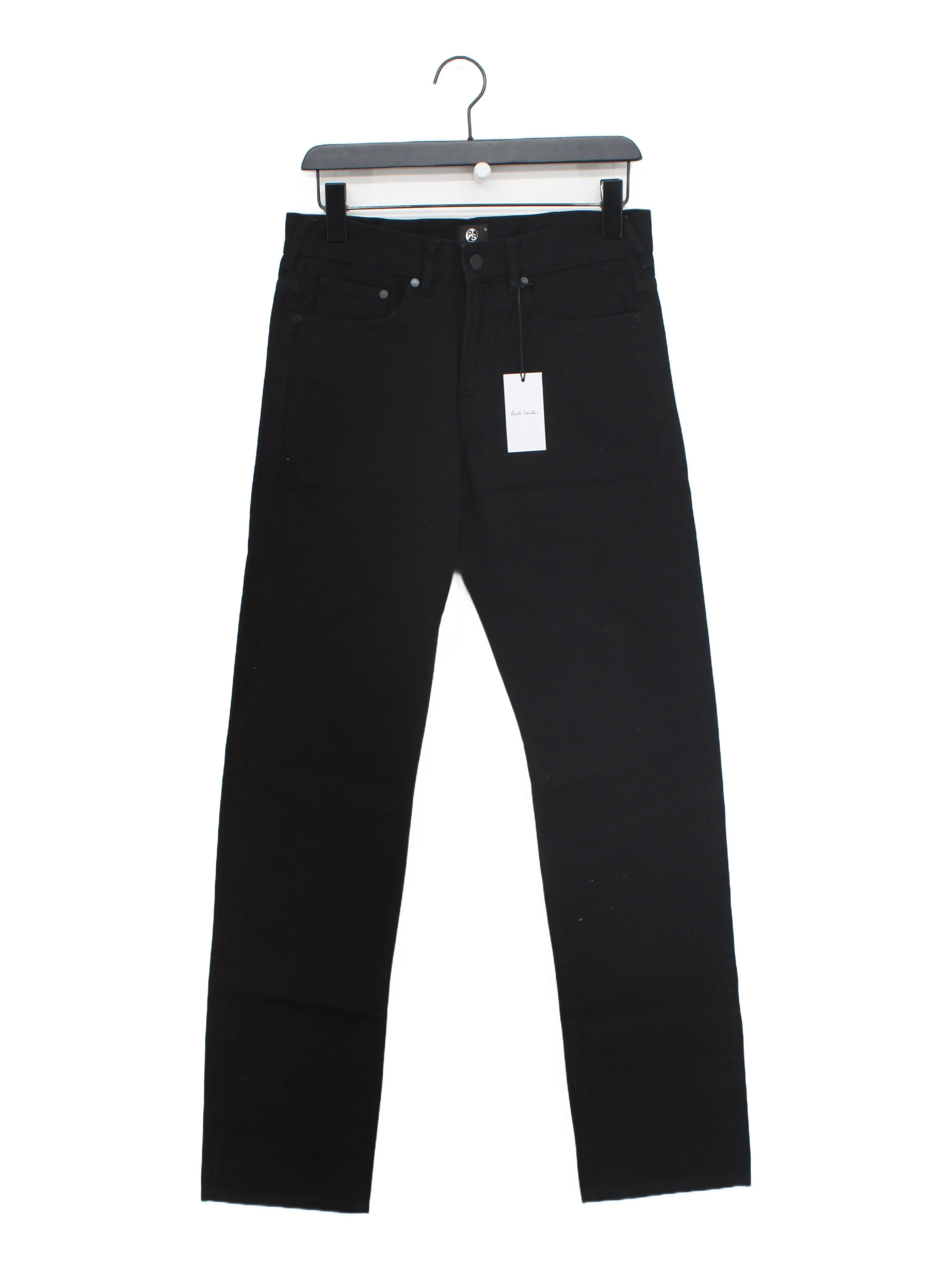 Paul Smith Men's Jeans W 30 in Black 100% Cotton Straight New with tags