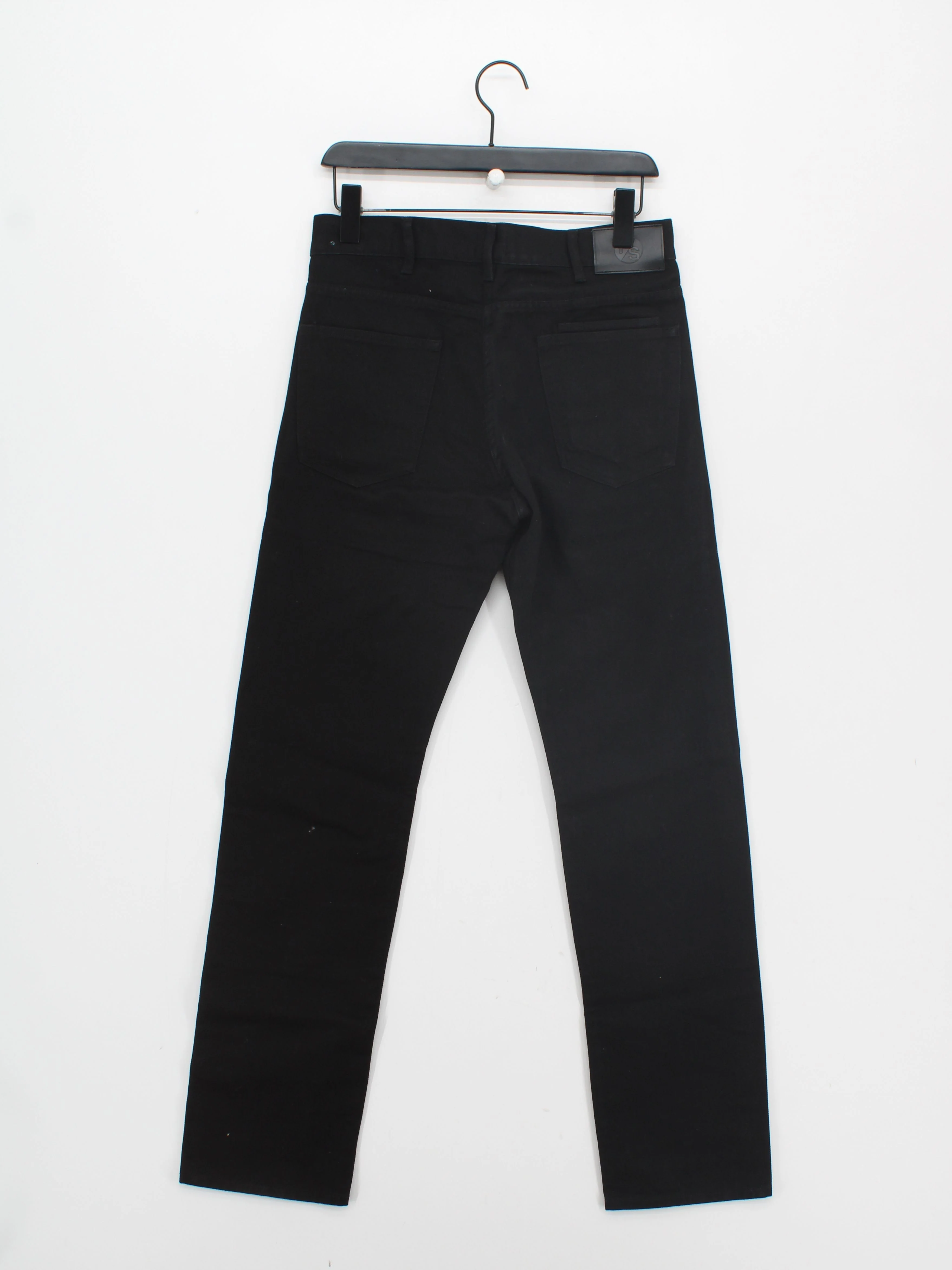Paul Smith Men's Jeans W 30 in Black 100% Cotton Straight New with tags - Image 2