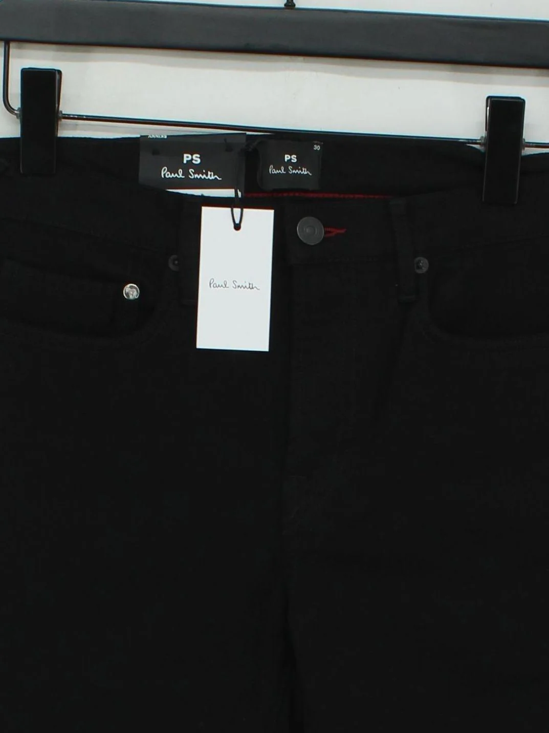 Paul Smith Men's Jeans W 30 in Black Cotton New with tags - Image 3
