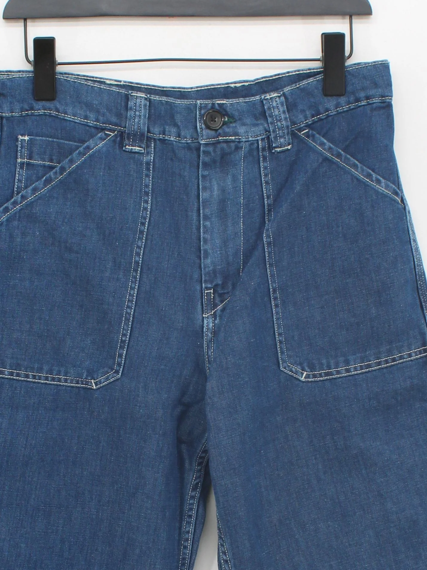 Paul Smith Men's Jeans W 30 in Blue Cotton with Linen Straight New with tags - Image 3