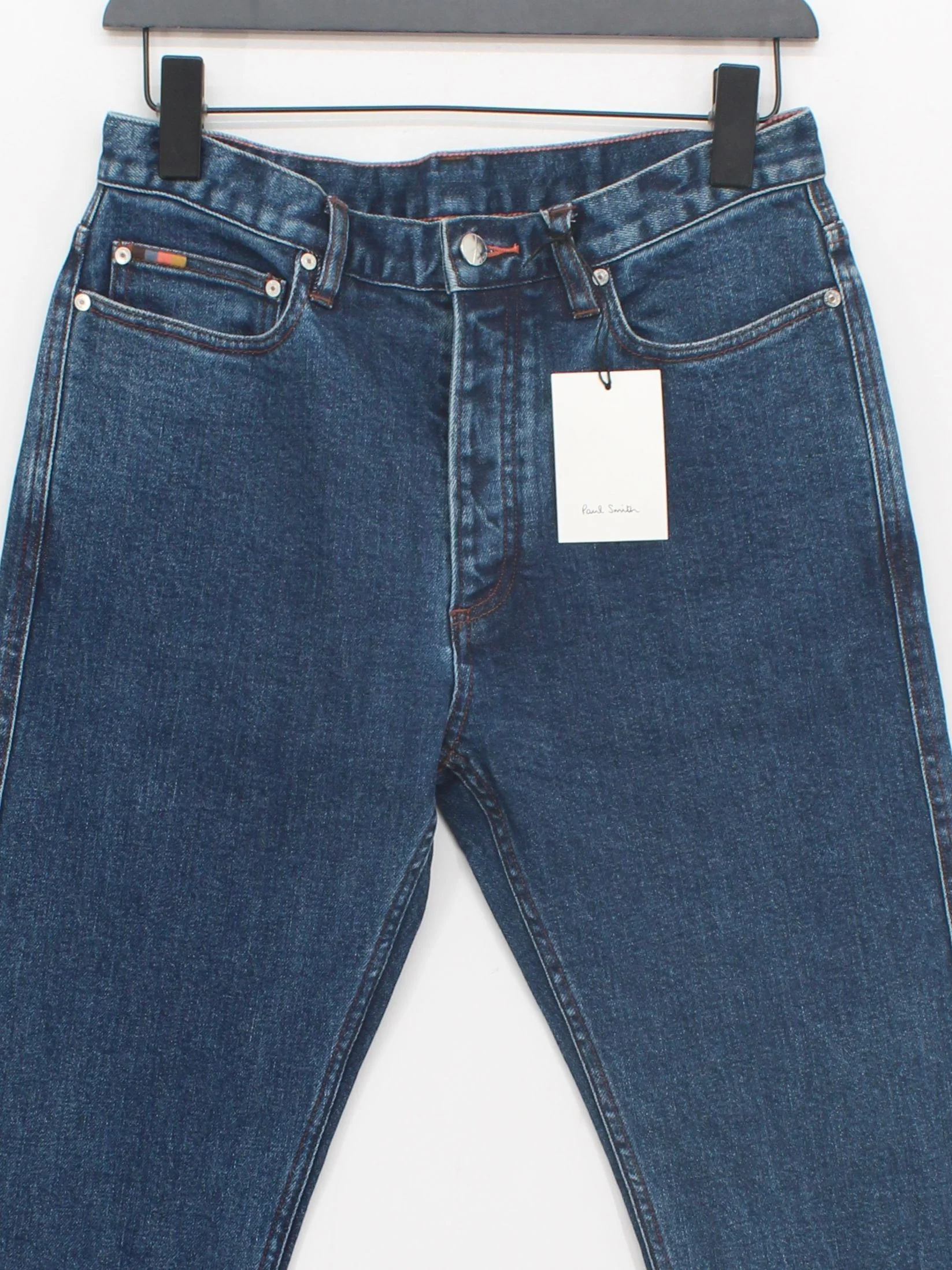 Paul Smith Men's Jeans W 30 in Blue Cotton with Other Straight New with tags - Image 3