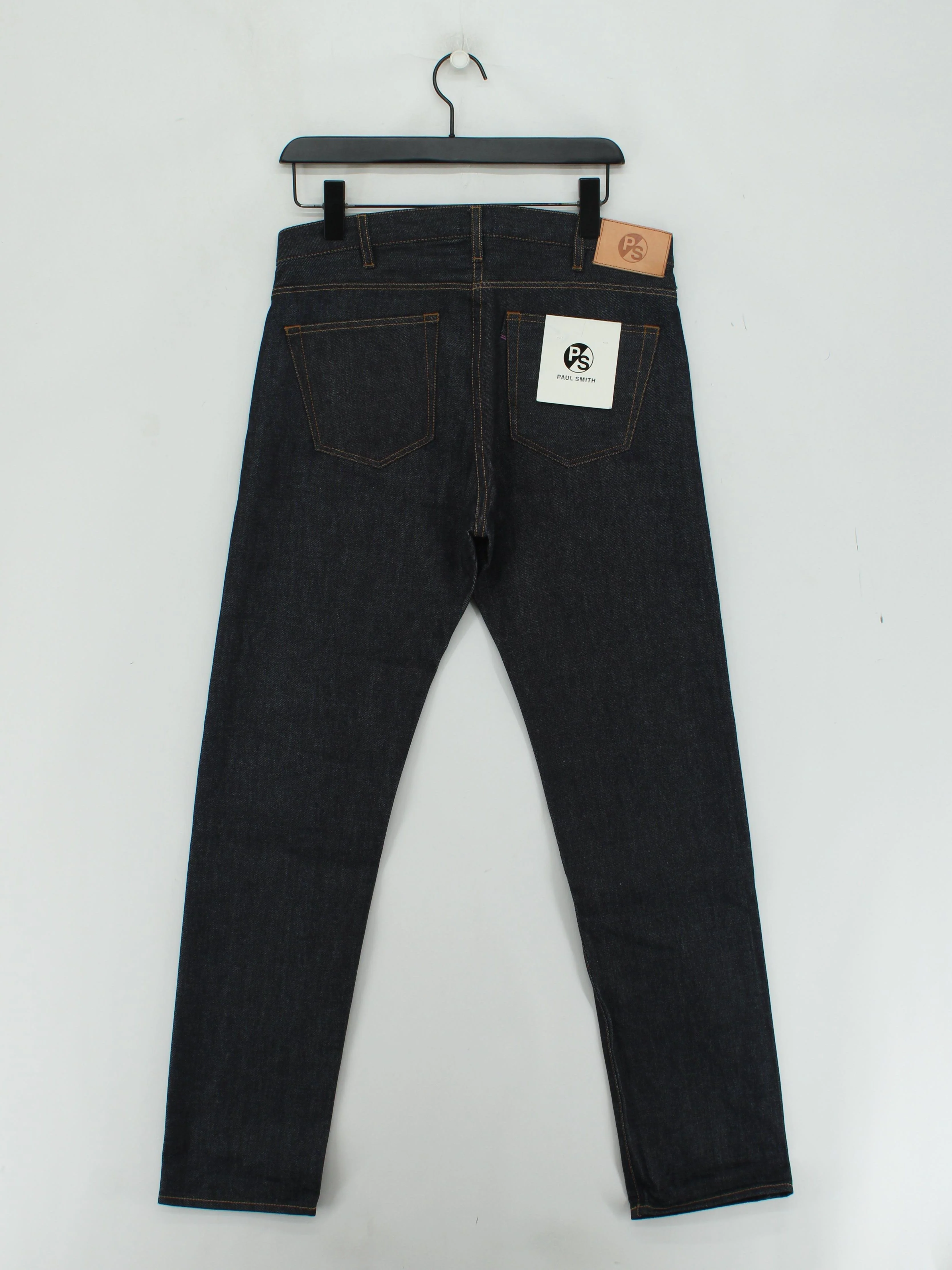 Paul Smith Men's Jeans W 32 in Black 100% Cotton Straight New with tags - Image 2