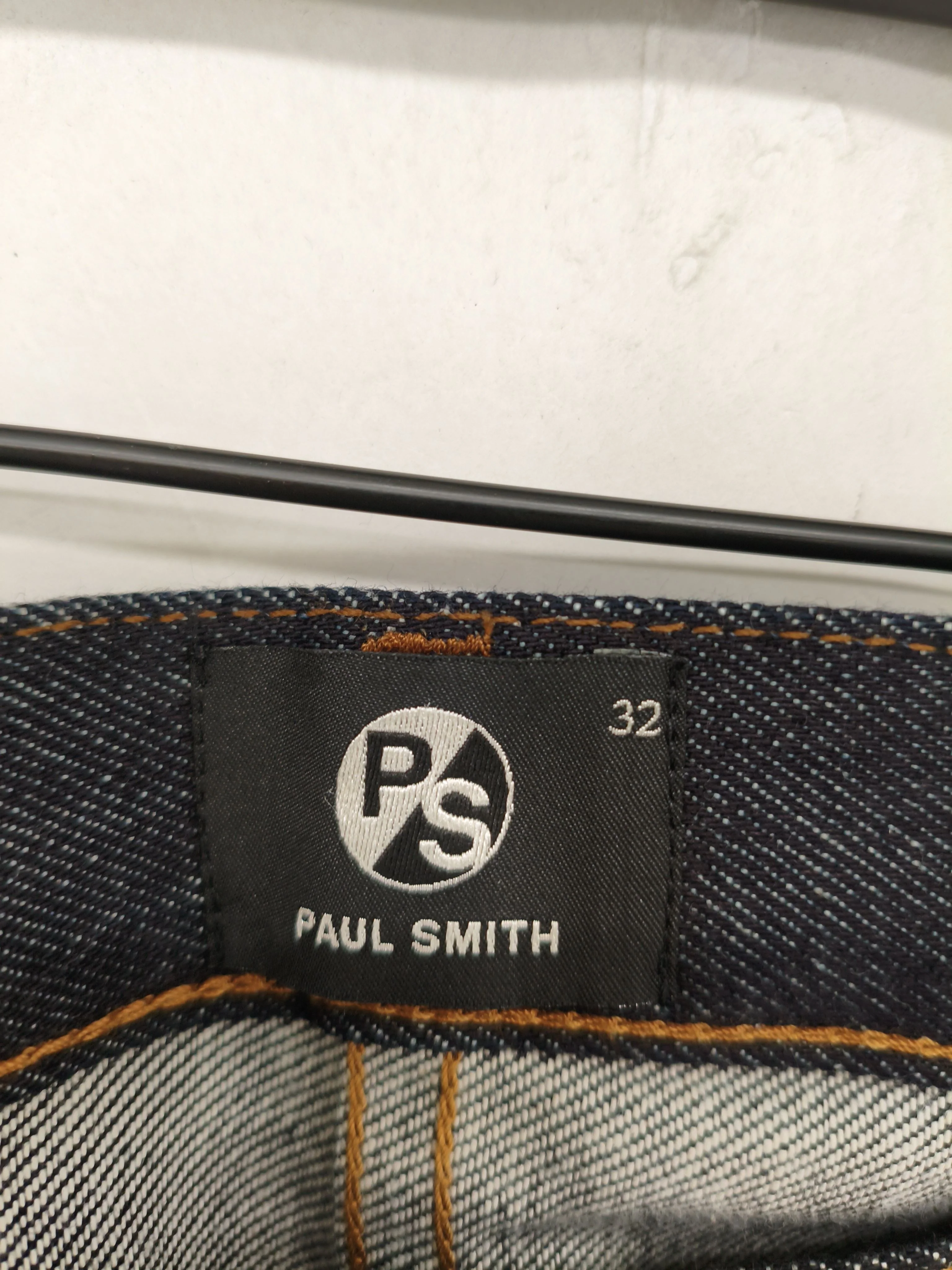 Paul Smith Men's Jeans W 32 in Black 100% Cotton Straight New with tags - Image 5