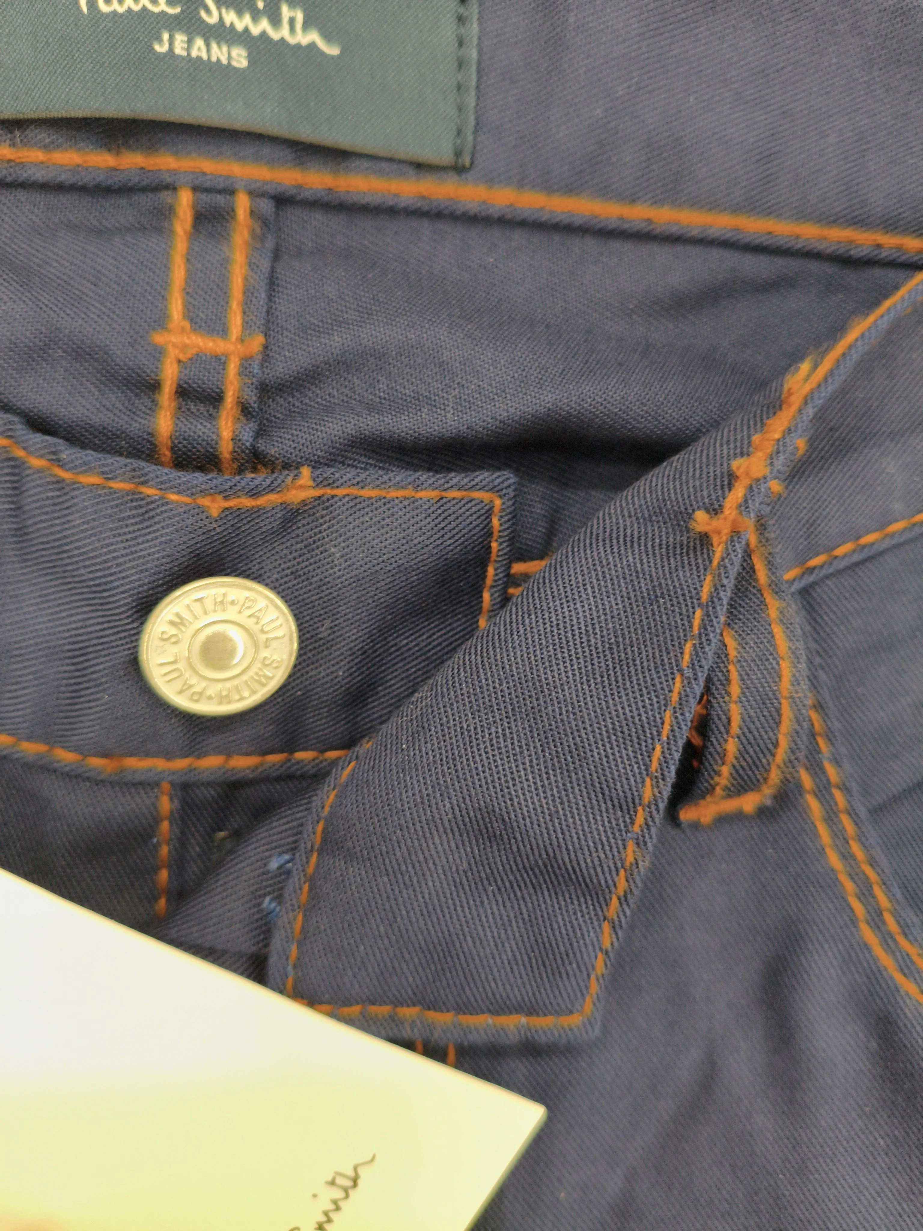 Paul Smith Men's Jeans W 32 in Blue 100% Cotton Straight - Image 5