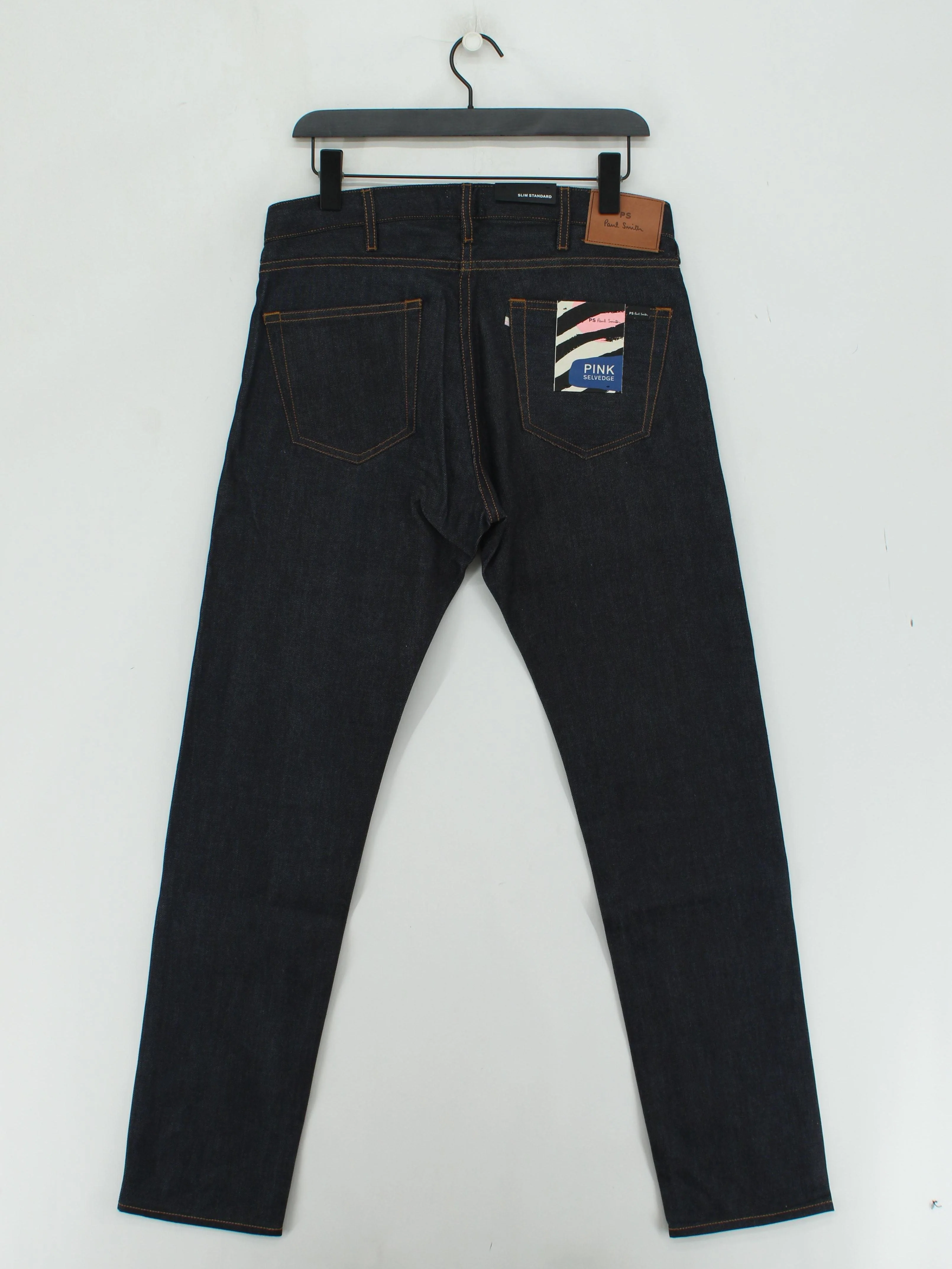 Paul Smith Men's Jeans W 32 in Blue 100% Cotton Straight - Image 2