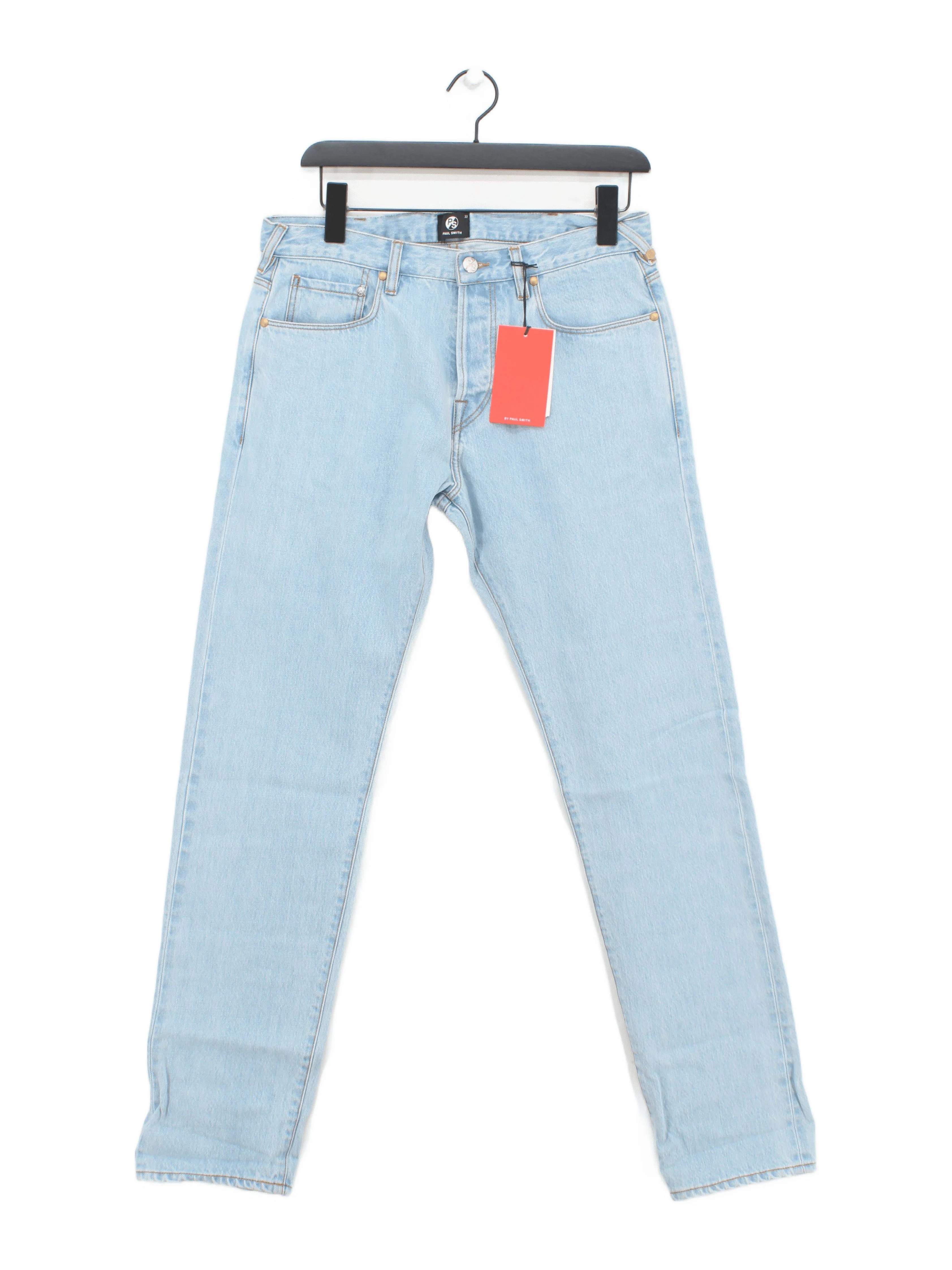 Paul Smith Men's Jeans W 32 in Blue 100% Cotton Straight New with tags