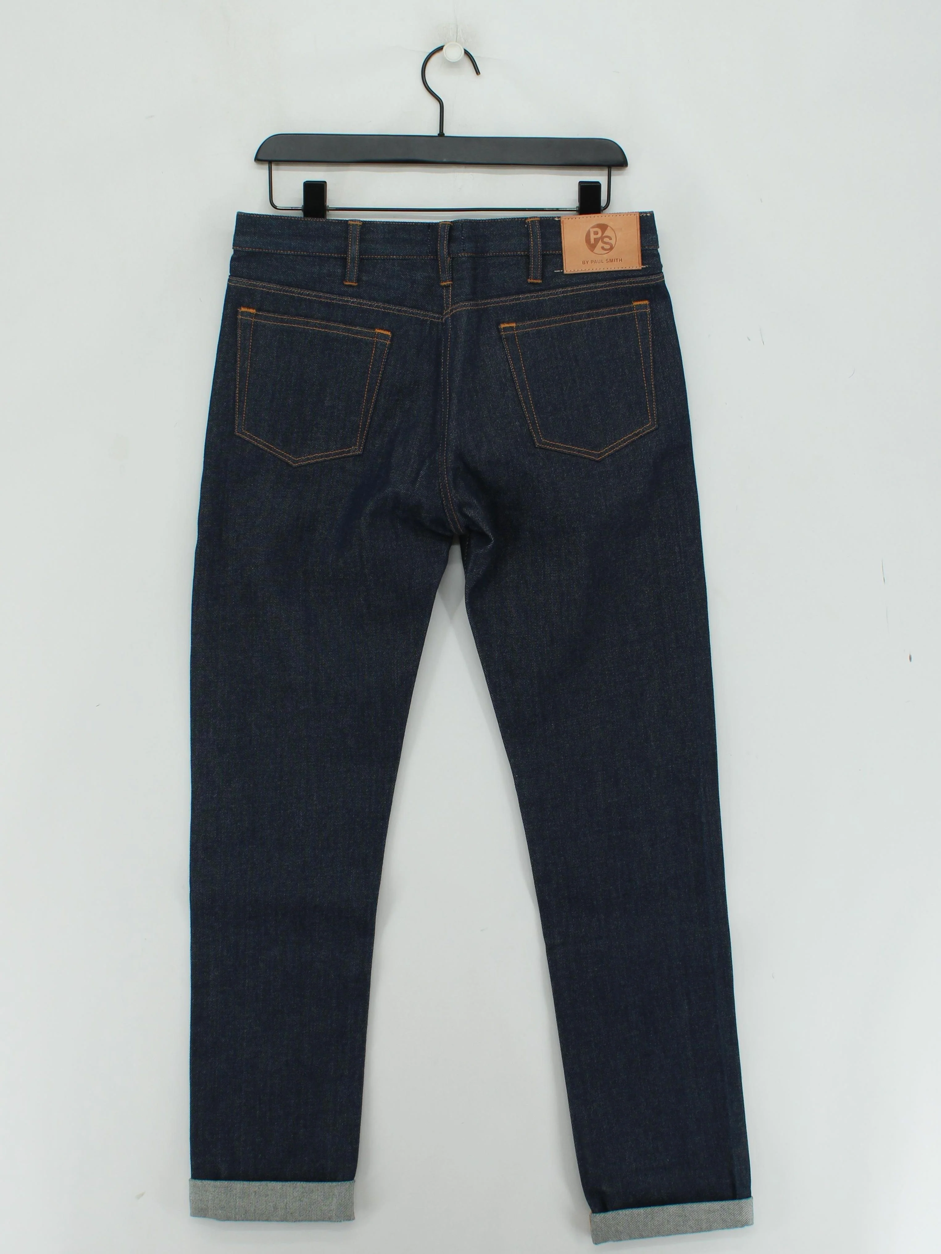 Paul Smith Men's Jeans W 32 in Blue 100% Cotton Straight New with tags - Image 2