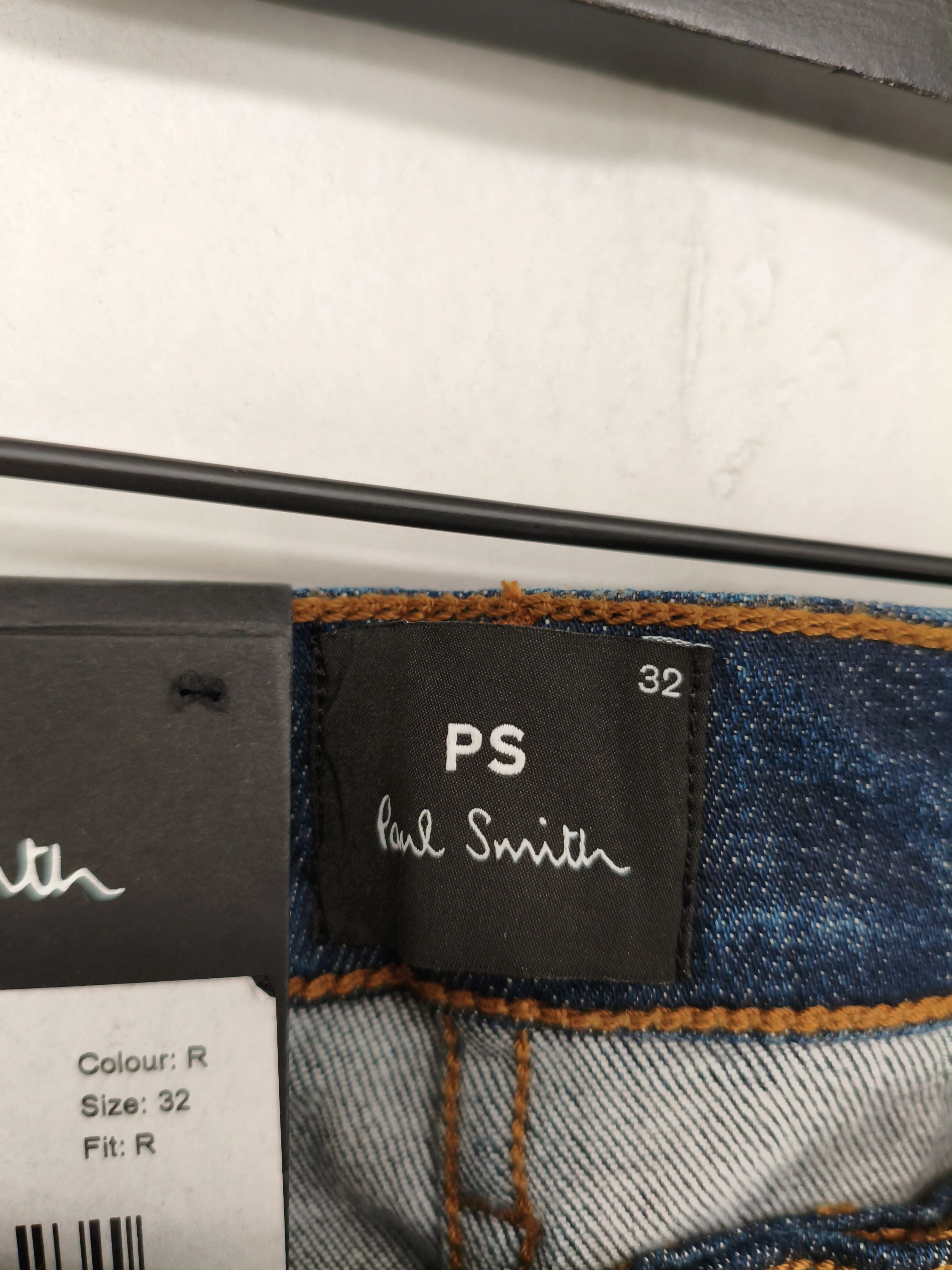 Paul Smith Men's Jeans W 32 in Blue 100% Cotton Straight New with tags - Image 5