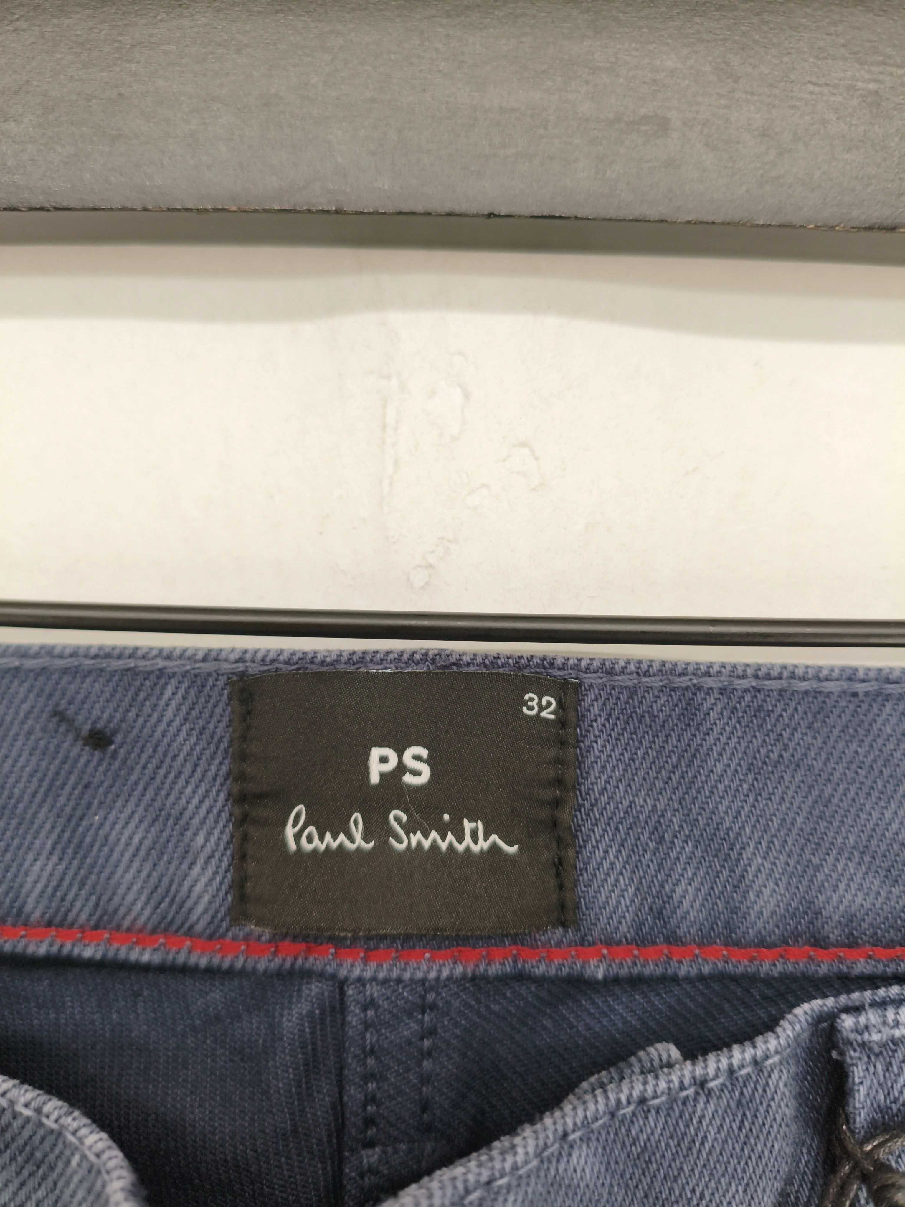 Paul Smith Men's Jeans W 32 in Blue 100% Cotton Straight New with tags - Image 5