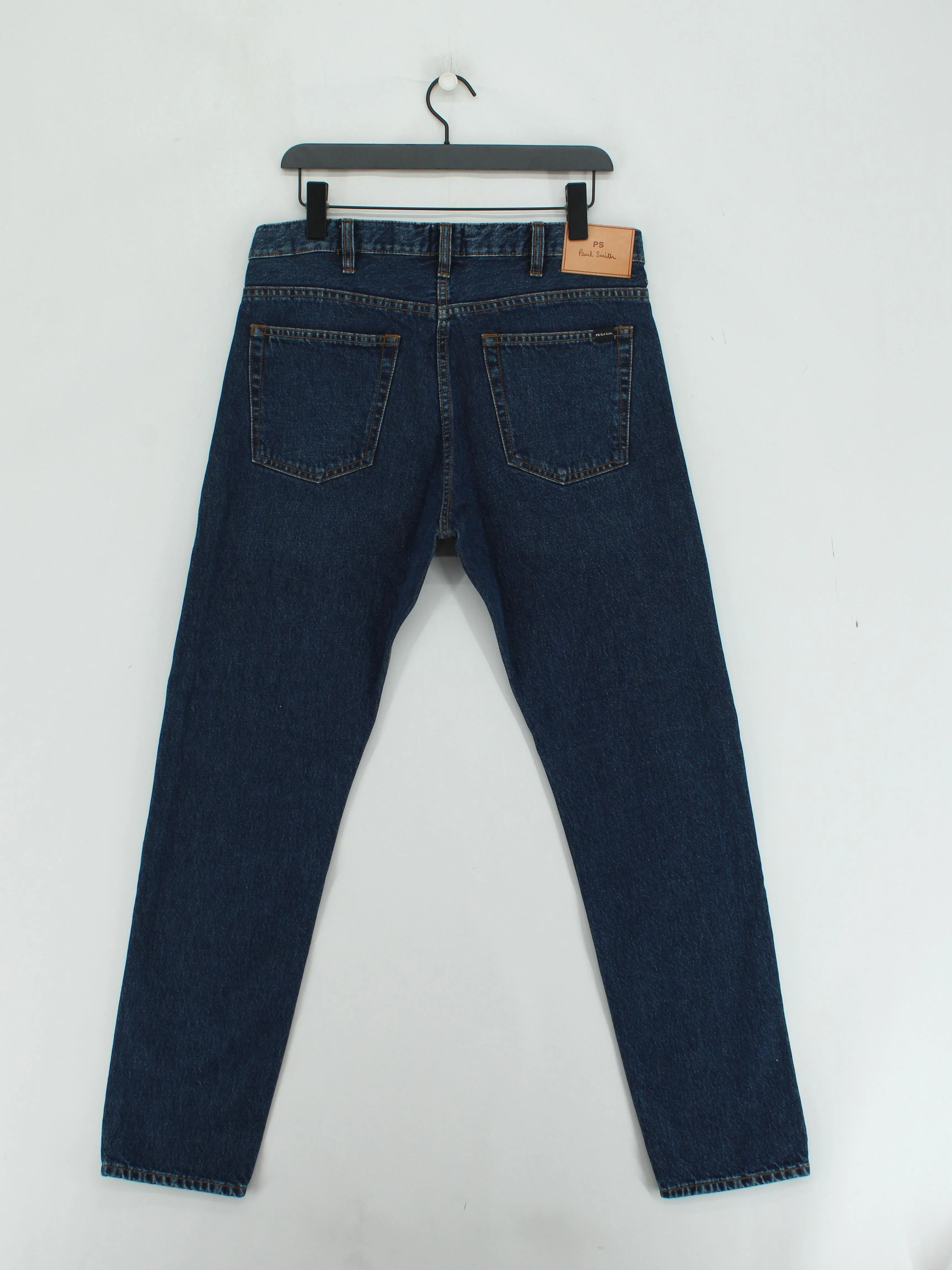 Paul Smith Men's Jeans W 32 in Blue 100% Cotton Straight New with tags - Image 2