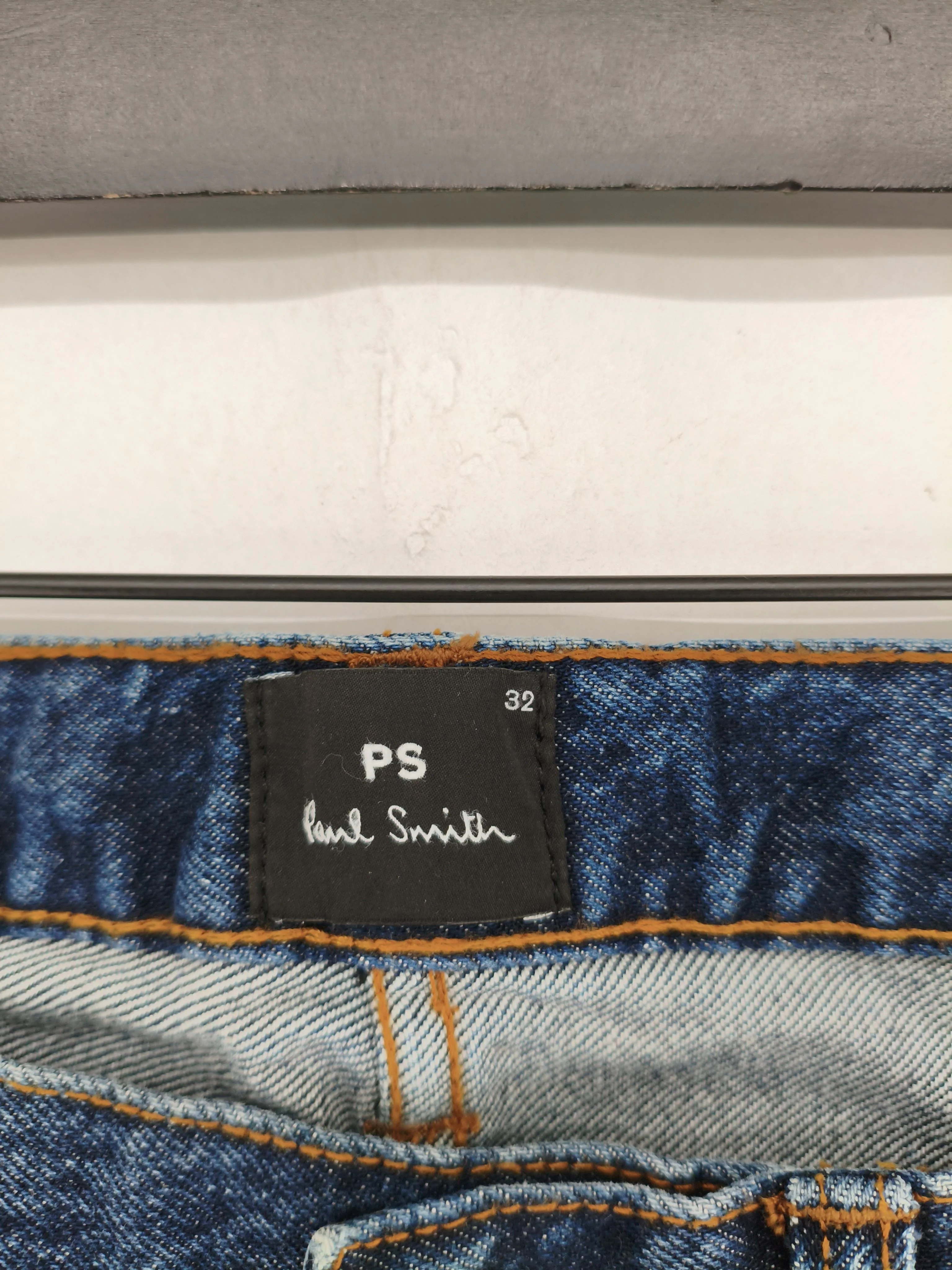 Paul Smith Men's Jeans W 32 in Blue 100% Cotton Straight New with tags - Image 5
