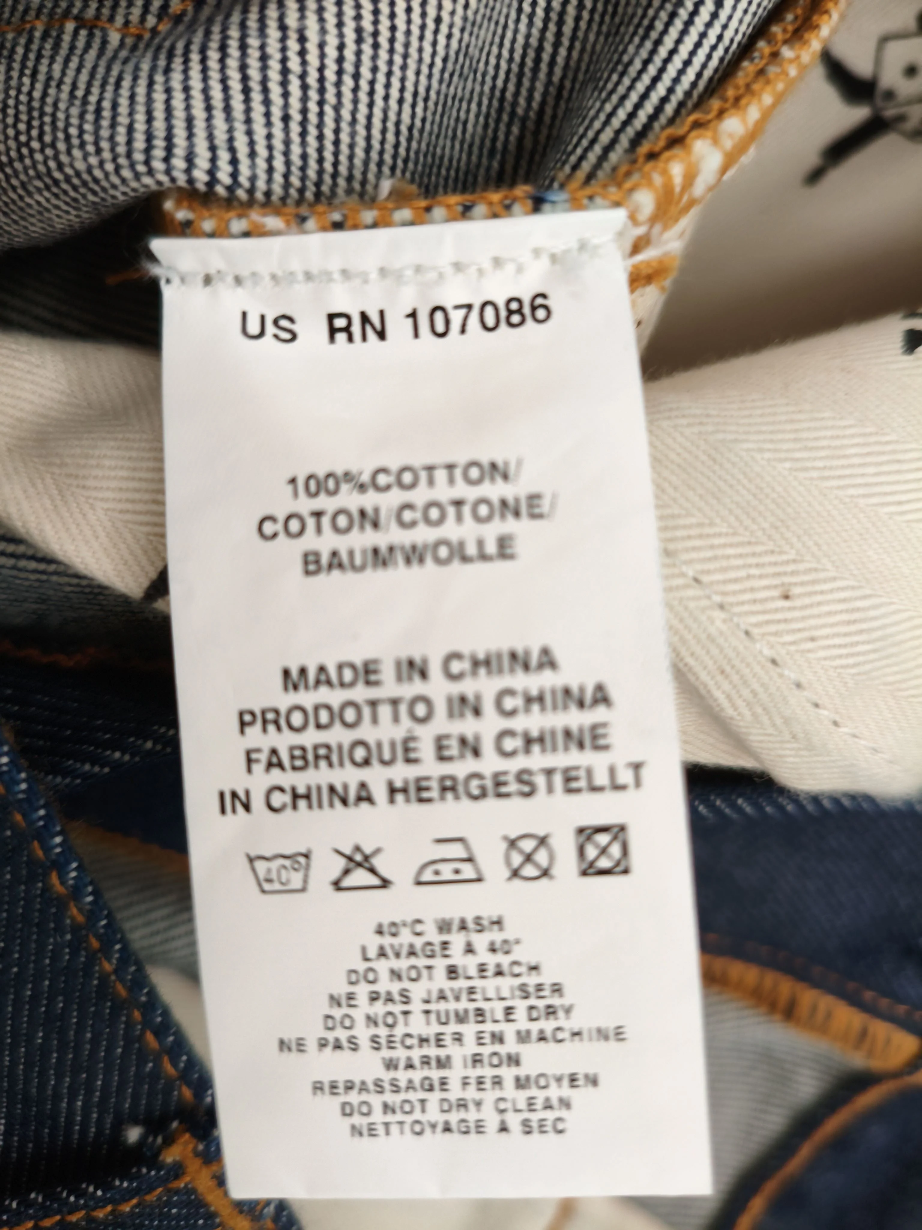 Paul Smith Men's Jeans W 32 in Blue 100% Cotton Straight New with tags - Image 6