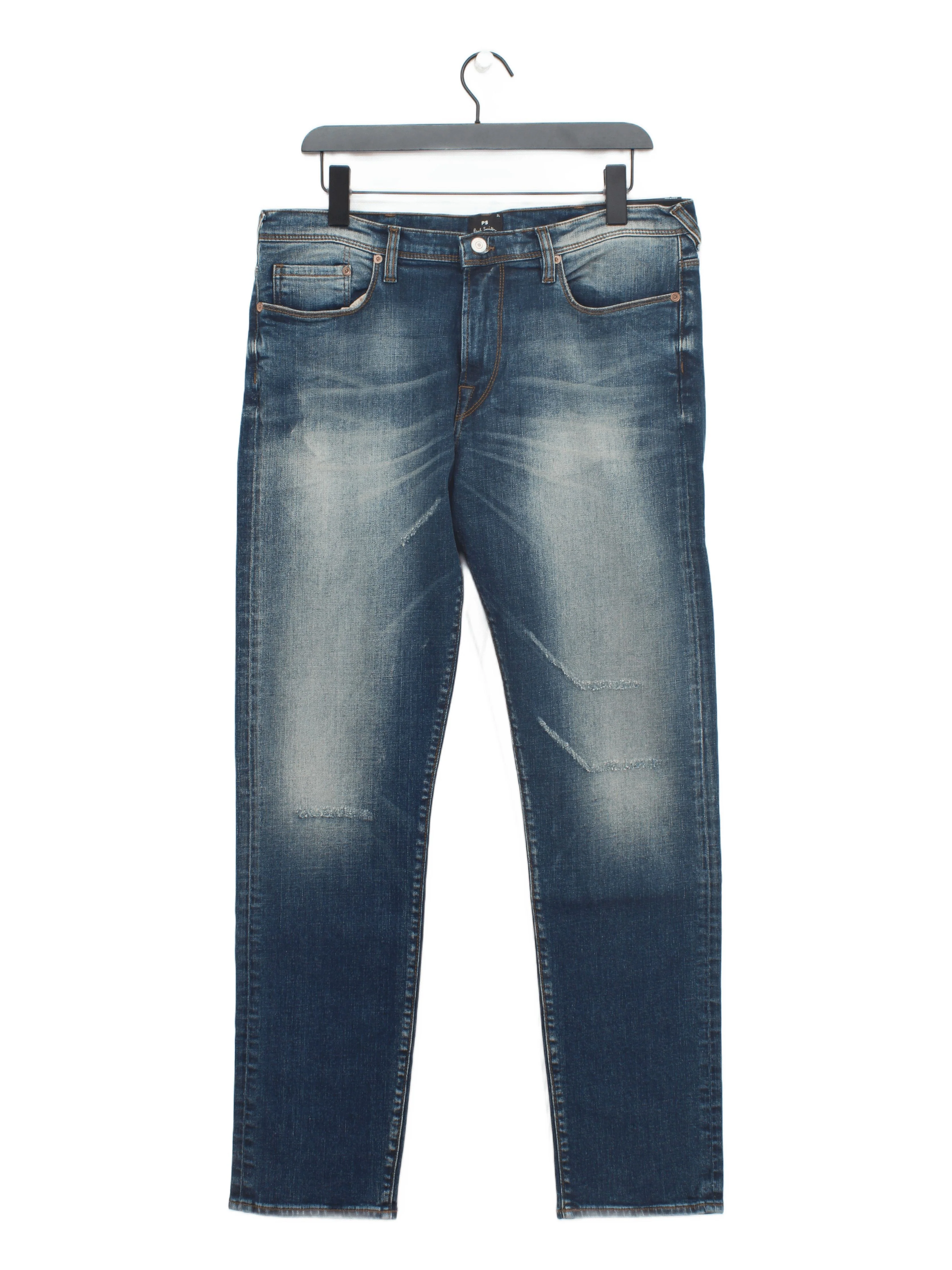 Paul Smith Men's Jeans W 32 in Blue 100% Cotton Straight New with tags