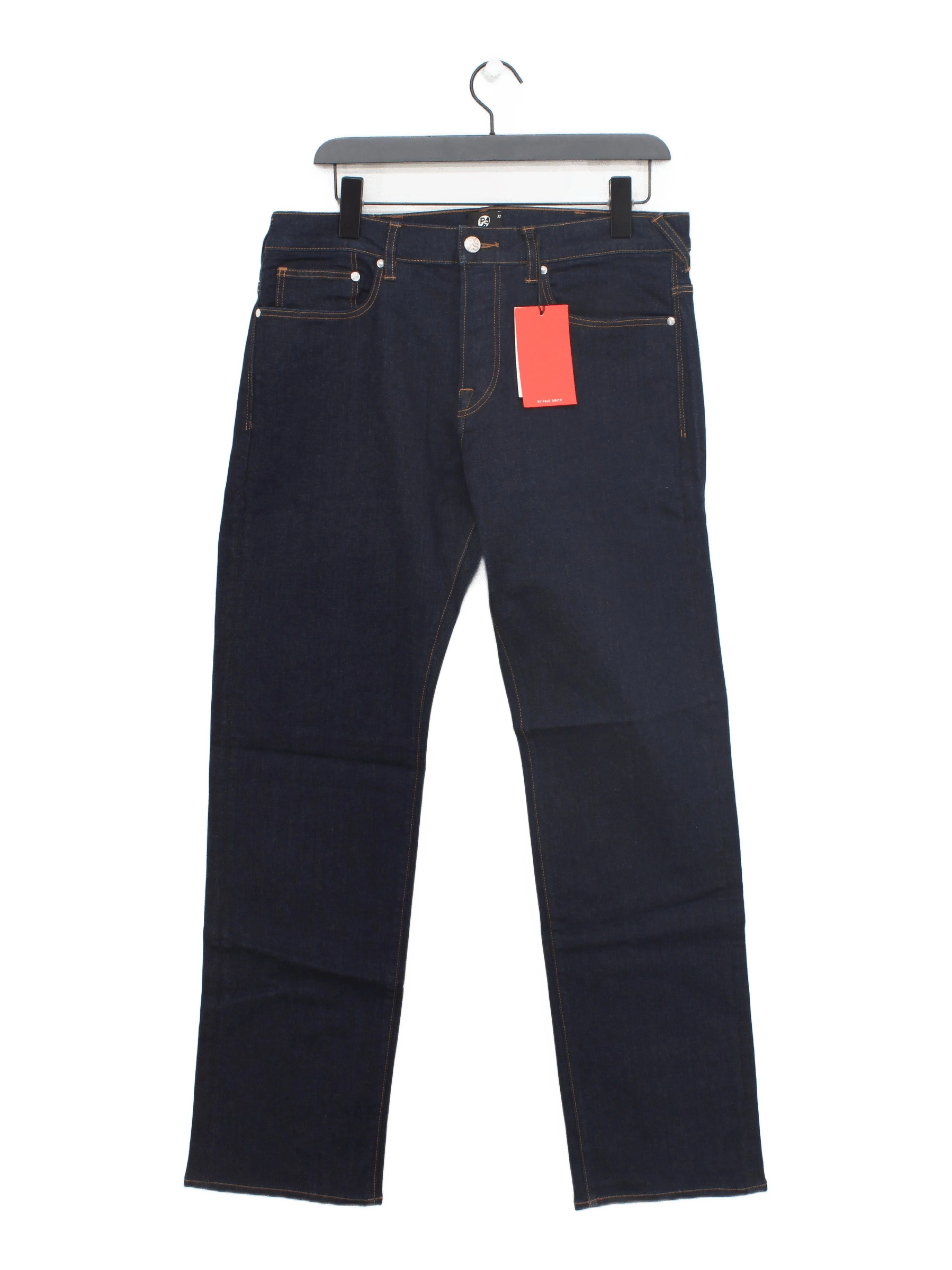 Paul Smith Men's Jeans W 32 in Blue 100% Cotton Straight New with tags