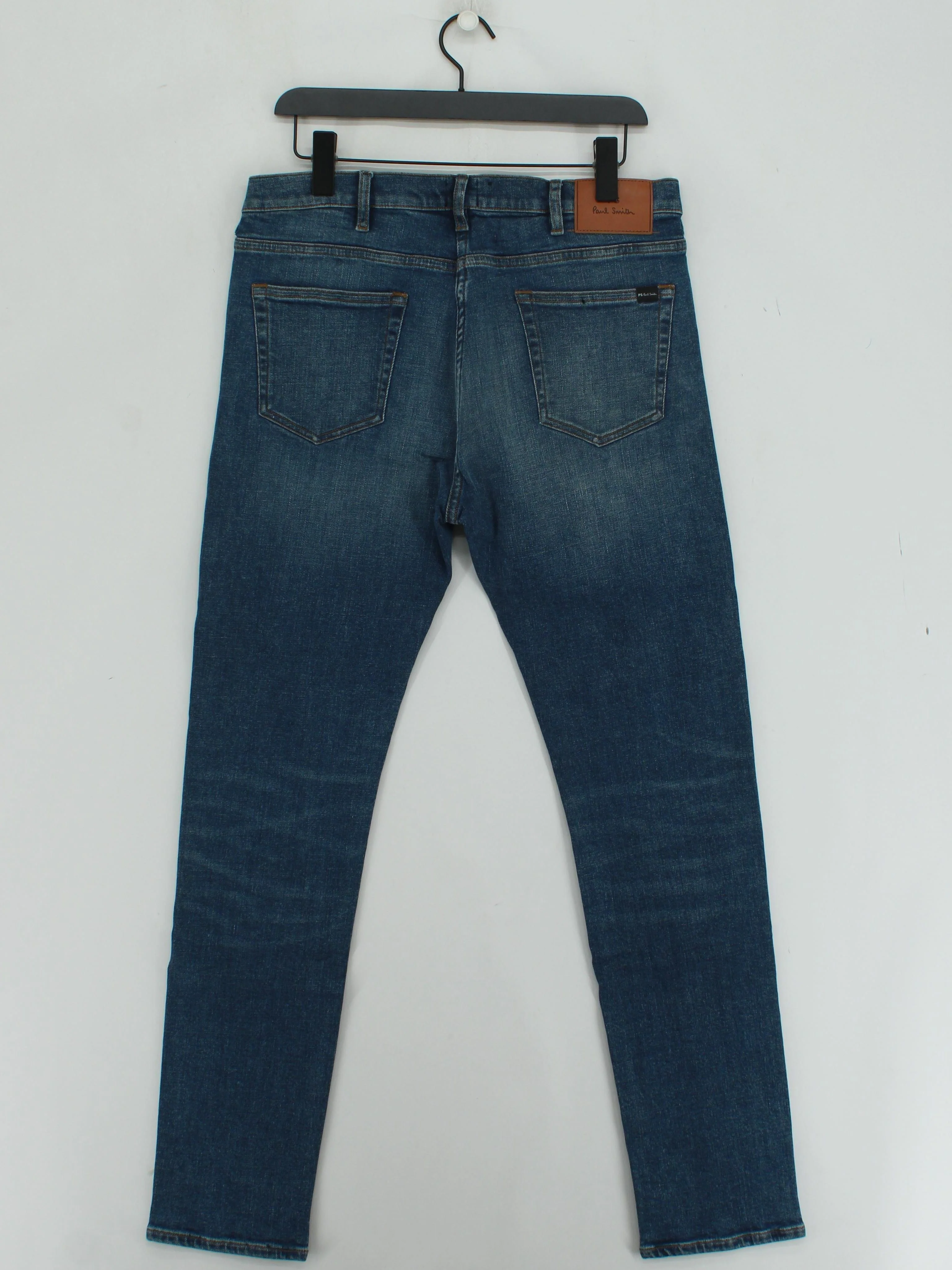 Paul Smith Men's Jeans W 32 in Blue Cotton with Elastane Skinny New with tags - Image 2