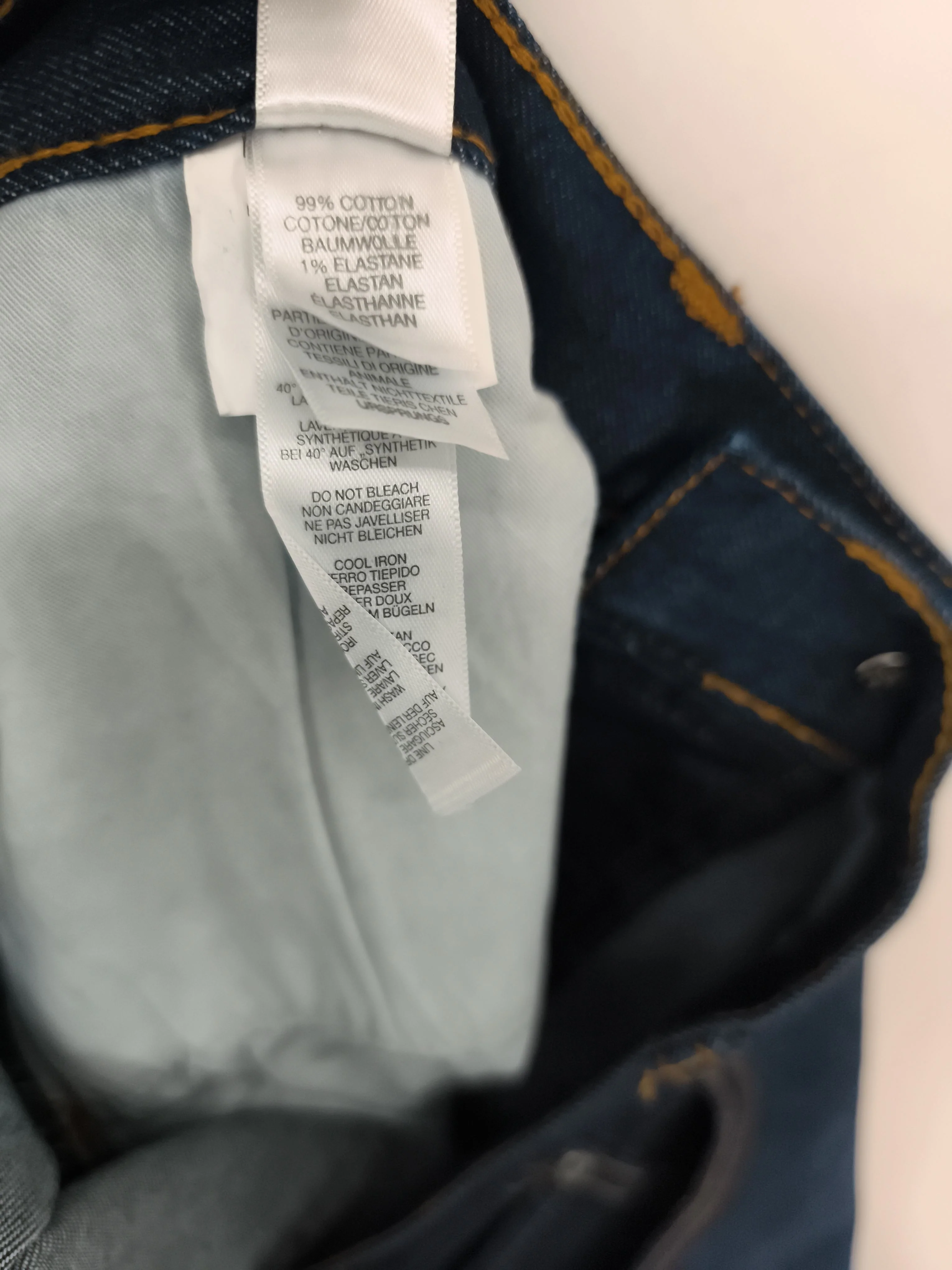 Paul Smith Men's Jeans W 32 in Blue Cotton with Elastane Straight New with tags - Image 6