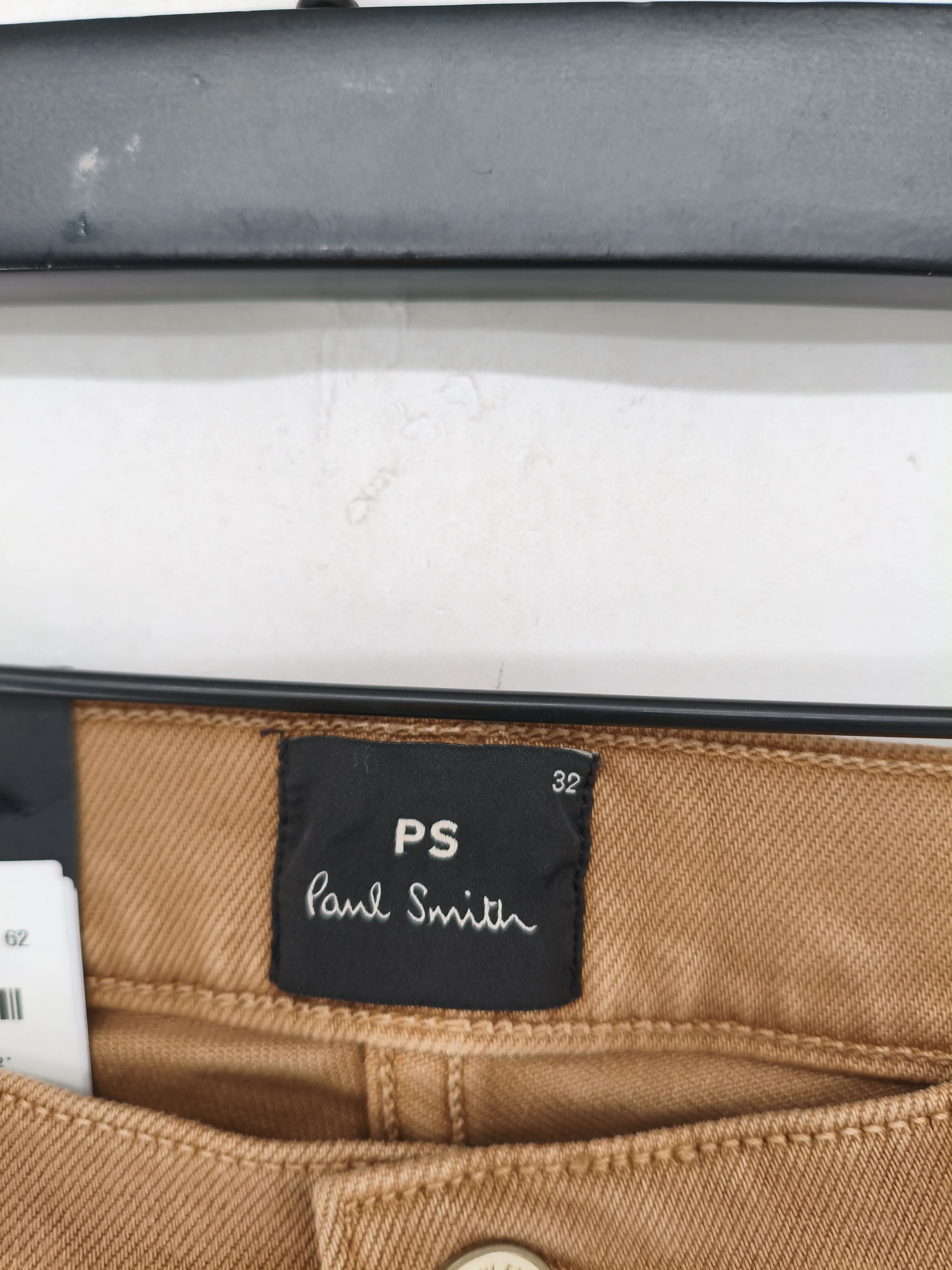 Paul Smith Men's Jeans W 32 in Brown 100% Cotton Straight New with tags - Image 5