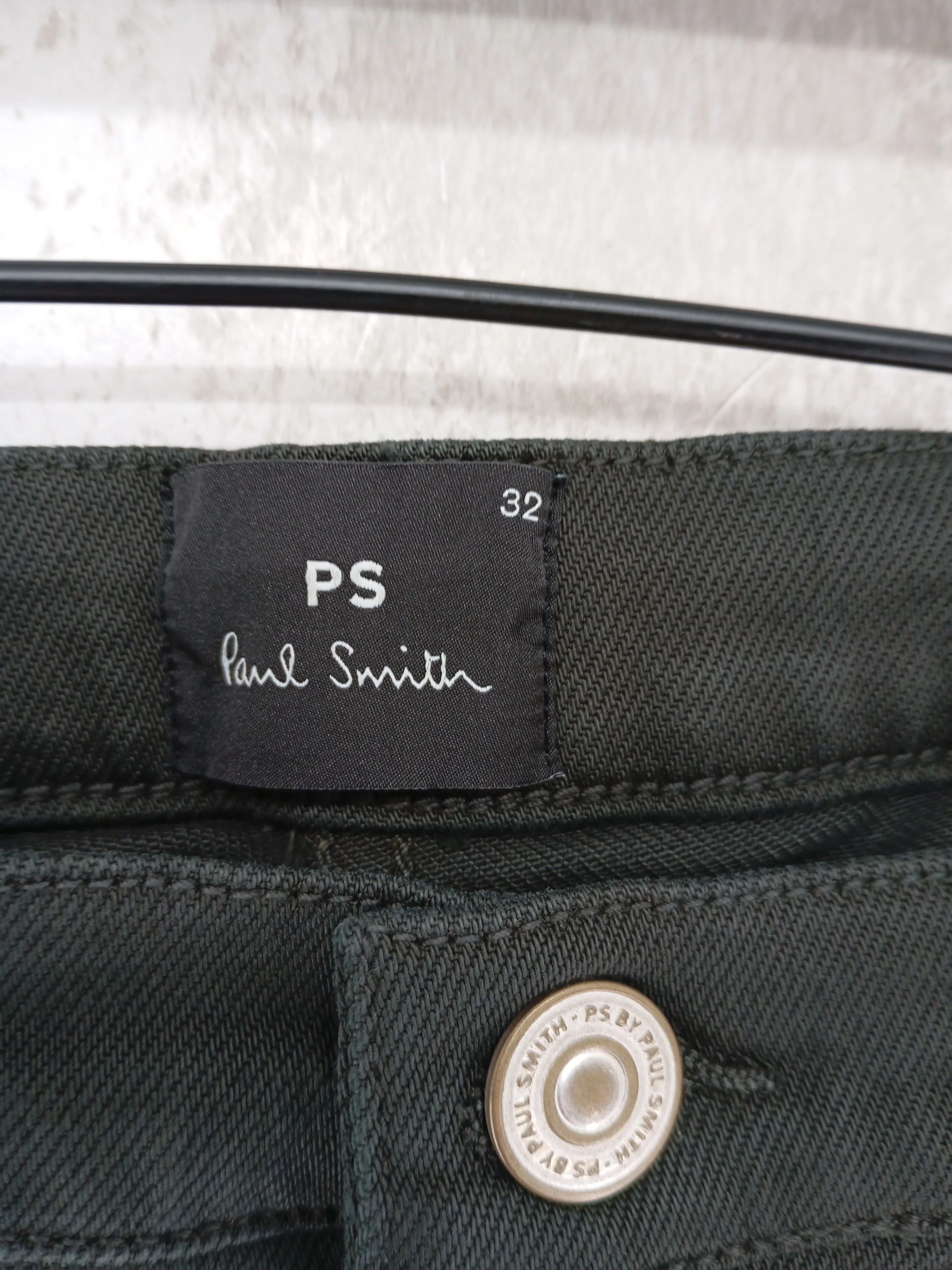 Paul Smith Men's Jeans W 32 in Green Cotton with Elastane Skinny New with tags - Image 5