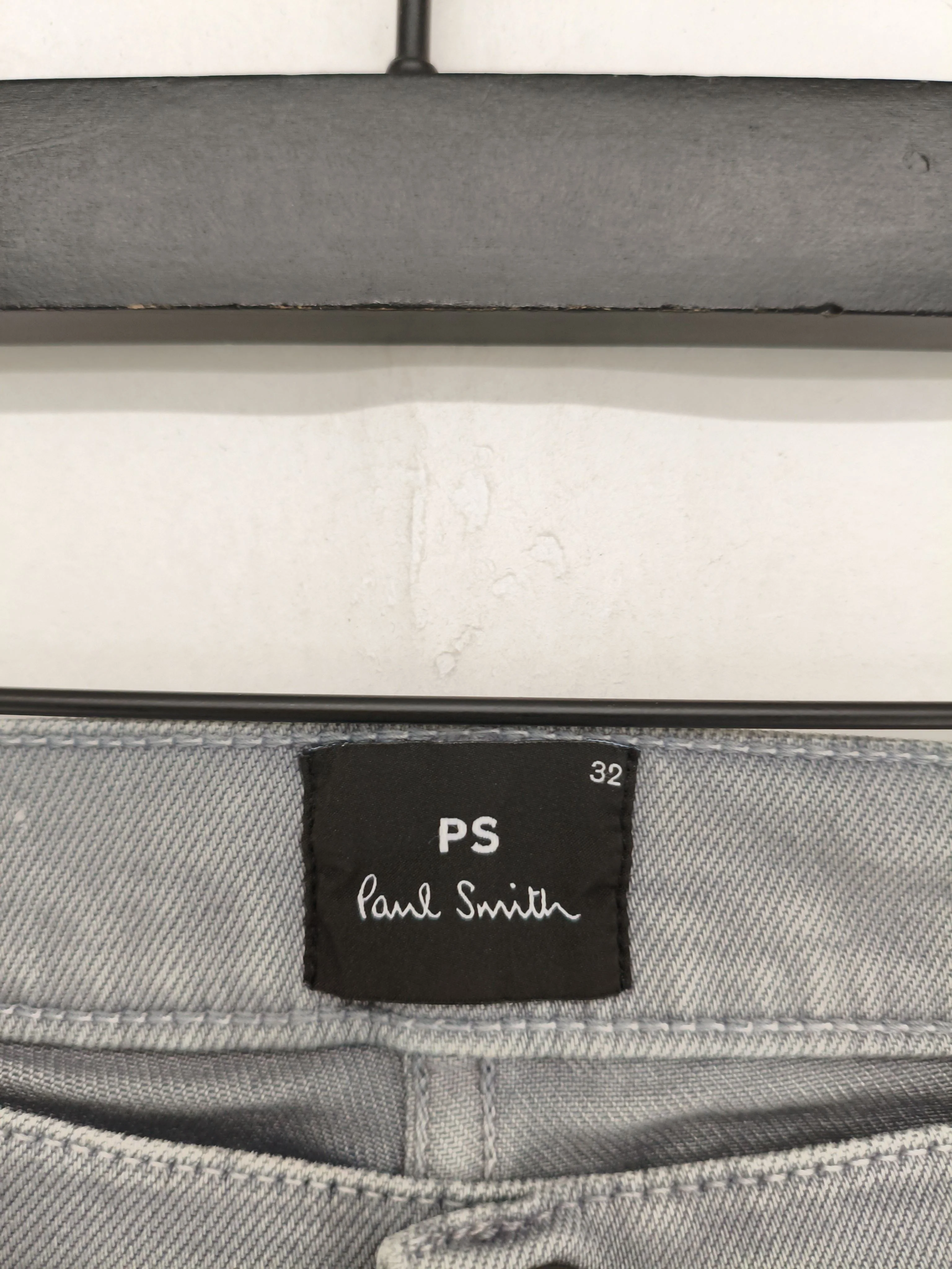 Paul Smith Men's Jeans W 32 in Grey 100% Cotton Straight - Image 6