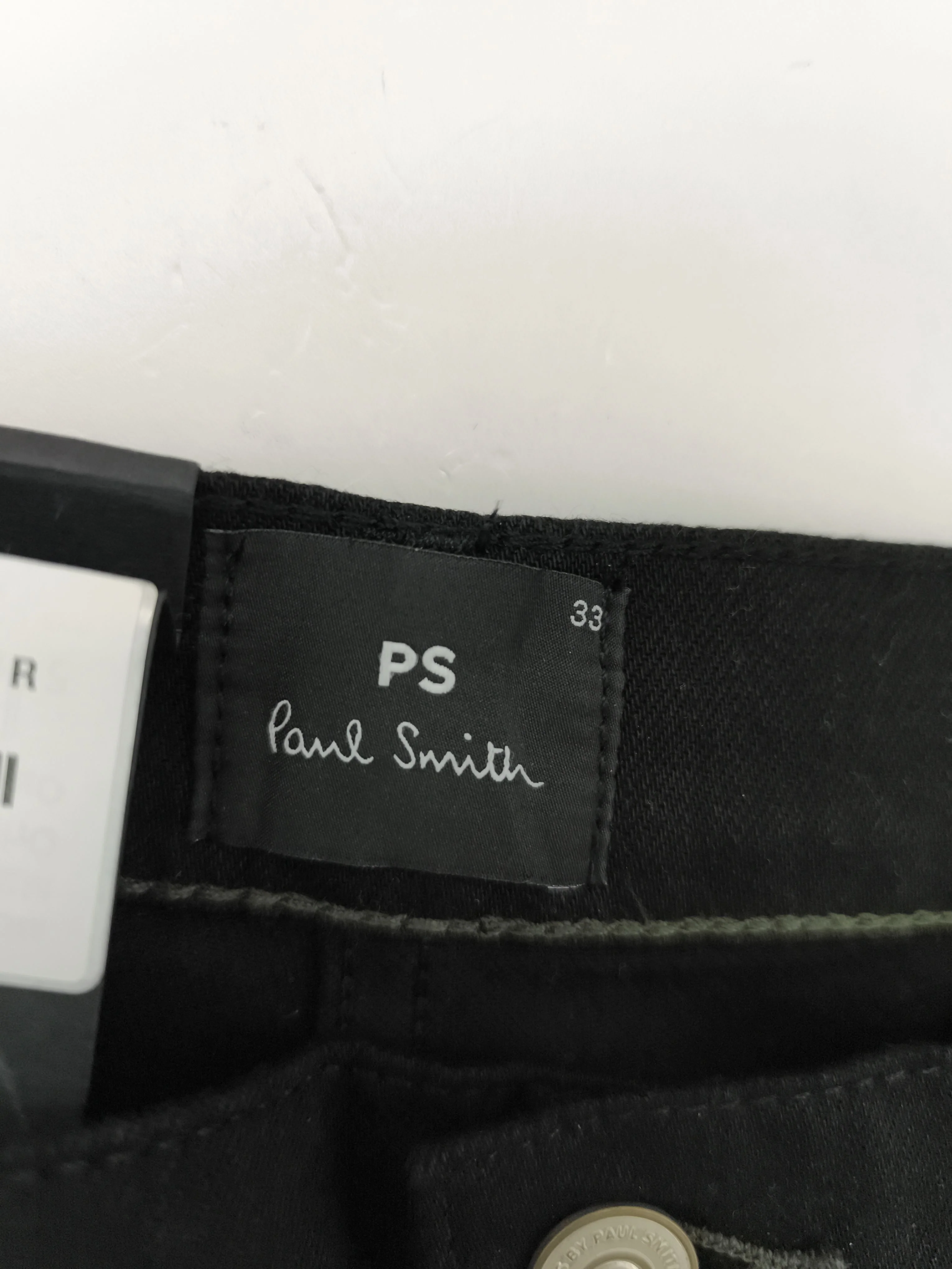 Paul Smith Men's Jeans W 33 in Black Cotton with Other Straight New with tags - Image 5