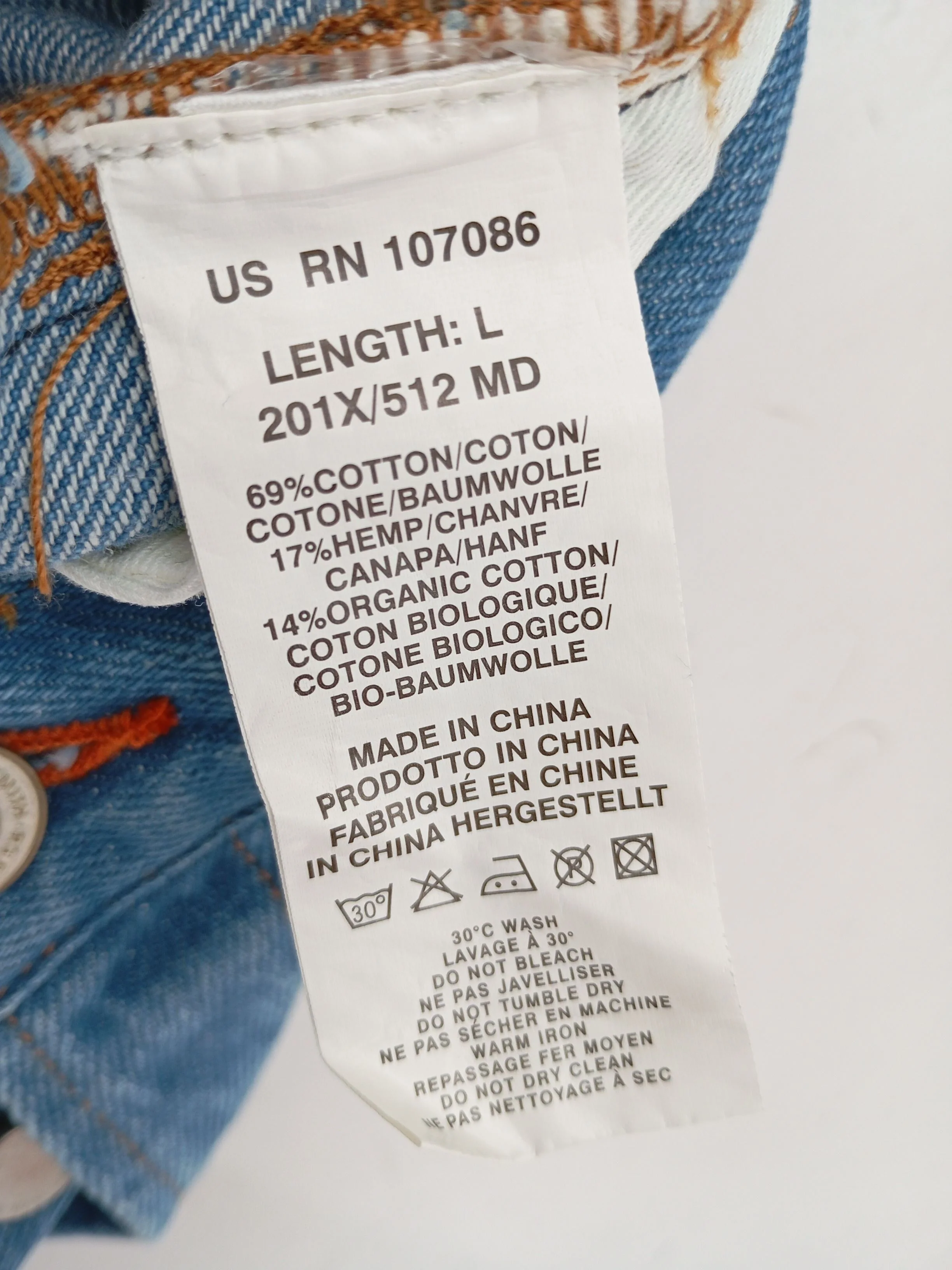 Paul Smith Men's Jeans W 34 in Blue Cotton with Other Straight - Image 7