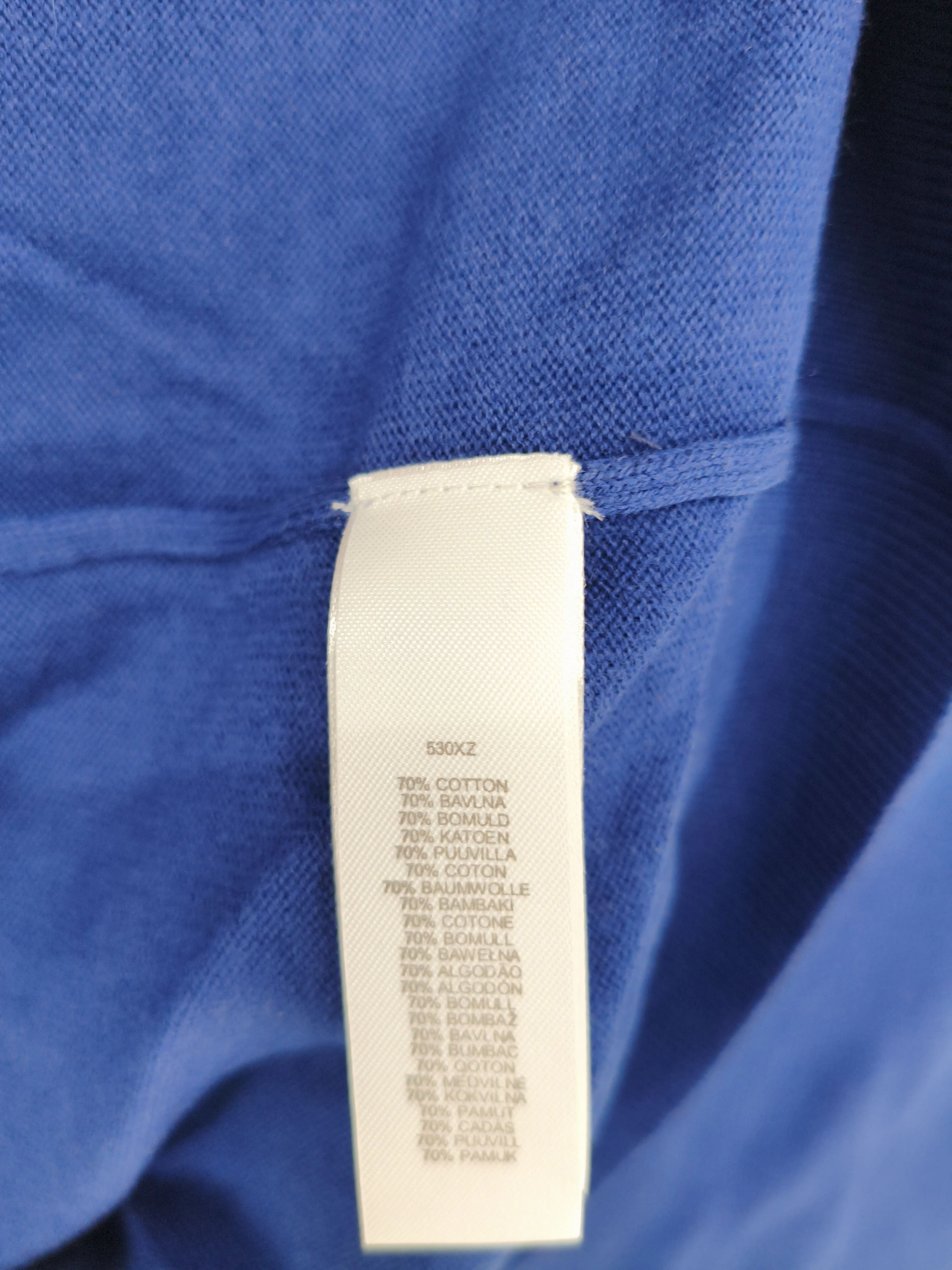 Paul Smith Men's Jumper L Blue 100% Cotton Crew Neck Pullover New with tags - Image 6