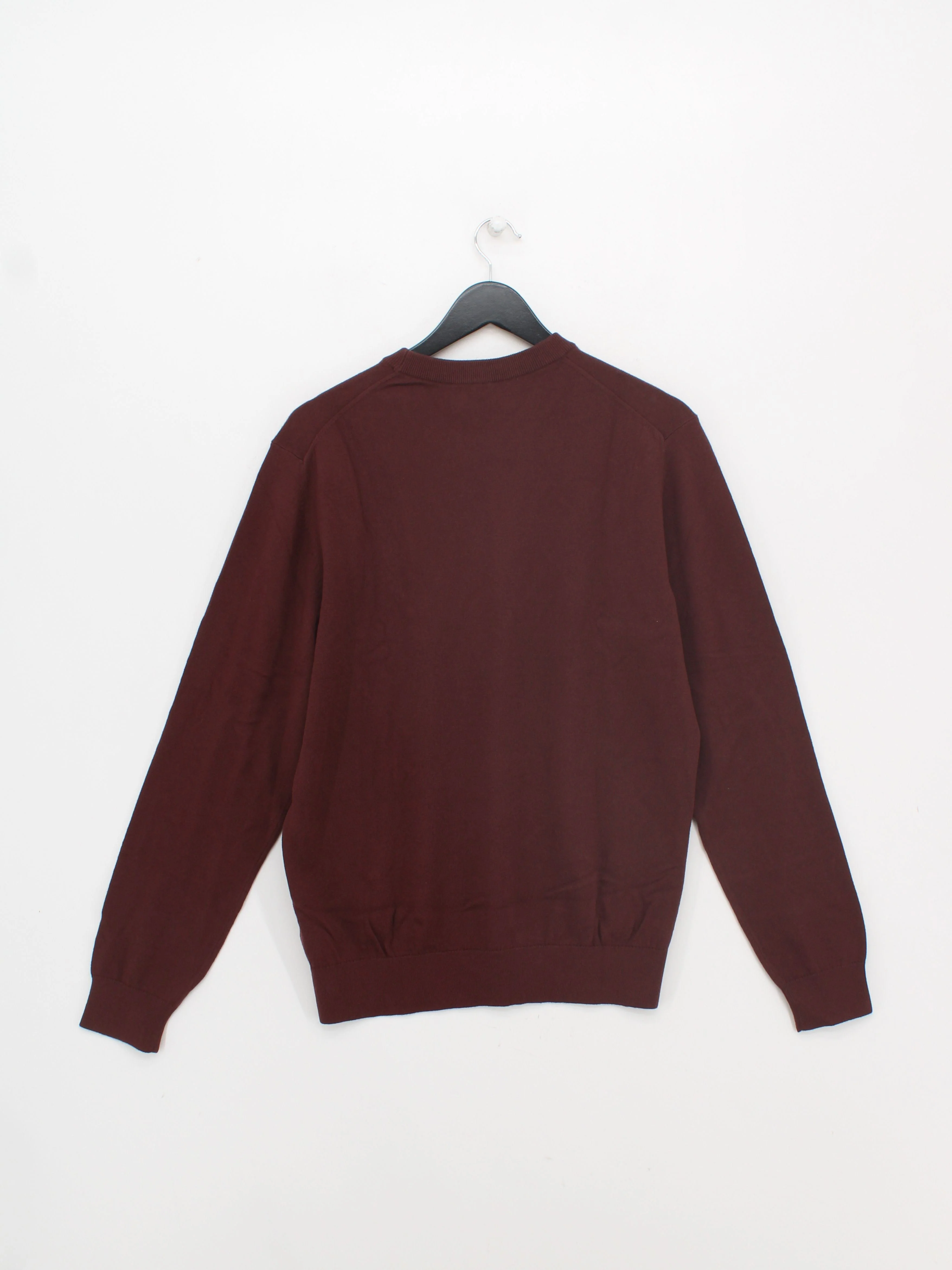Paul Smith Men's Jumper L Brown 100% Cotton Round Neck Pullover New with tags - Image 2