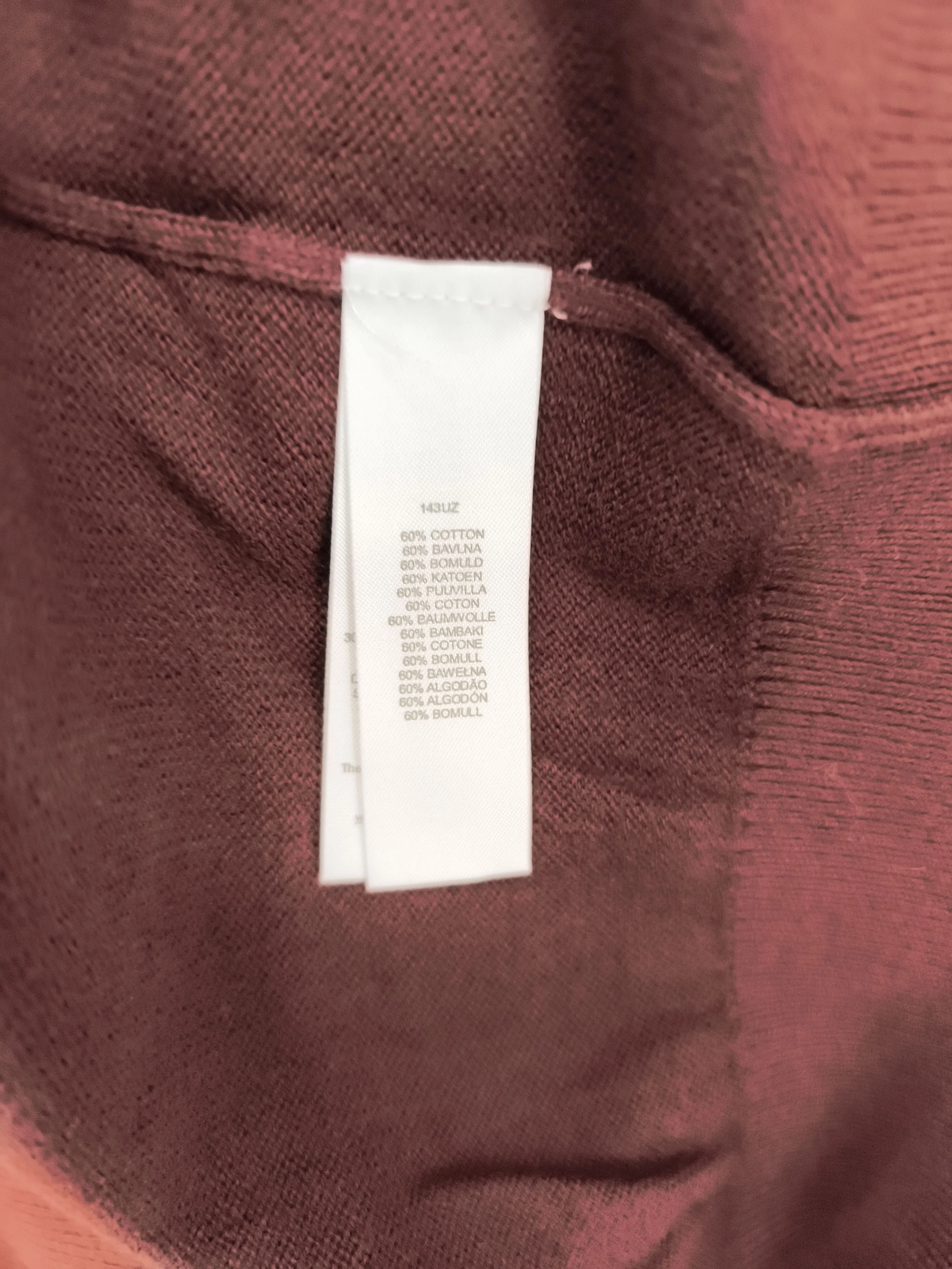 Paul Smith Men's Jumper L Brown 100% Cotton Round Neck Pullover New with tags - Image 6