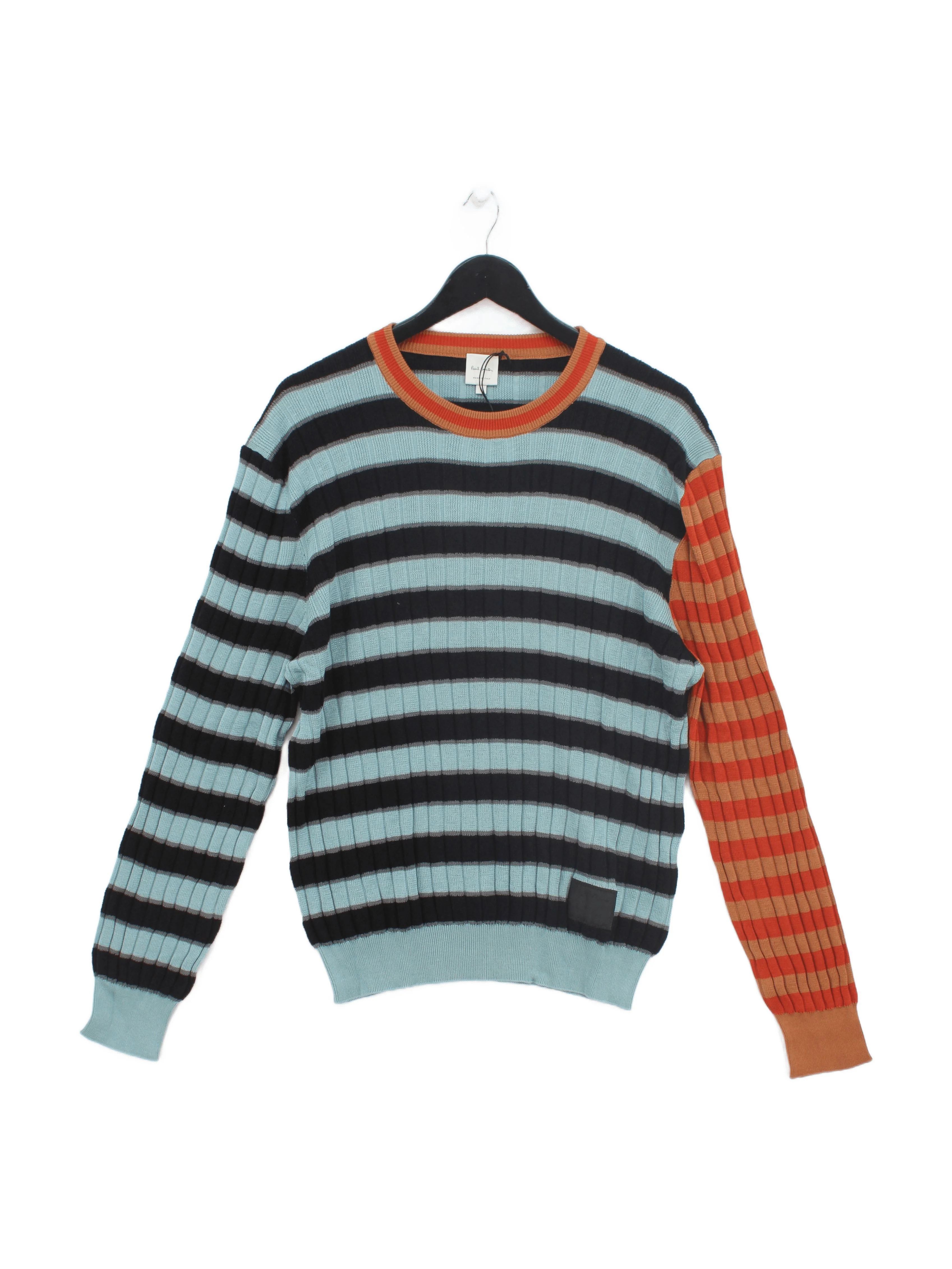 Paul Smith Men's Jumper L Multi 100% Cotton Pullover New with tags
