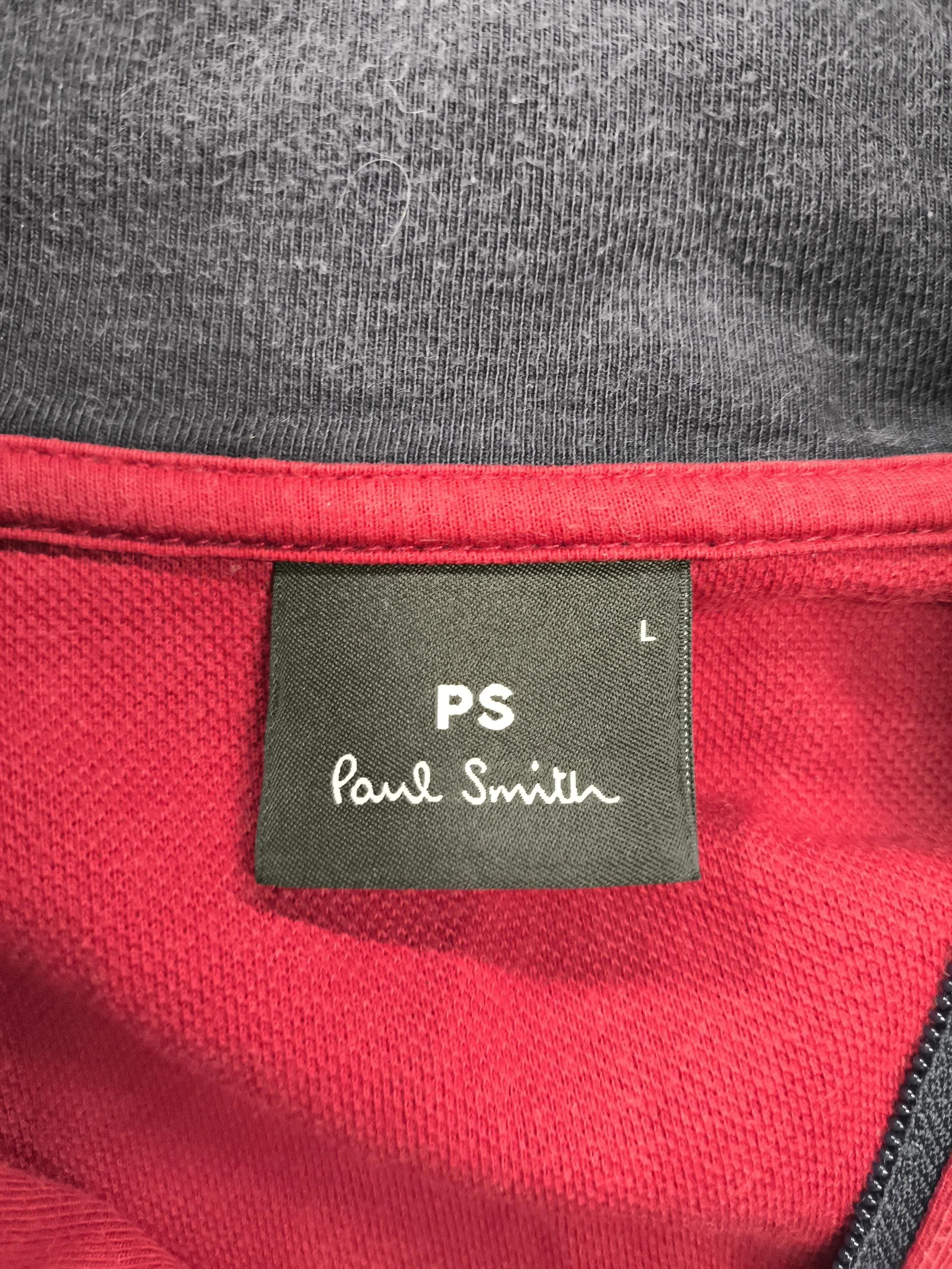 Paul Smith Men's Jumper L Multi Cotton with Polyamide High Neck Pullover - Image 7
