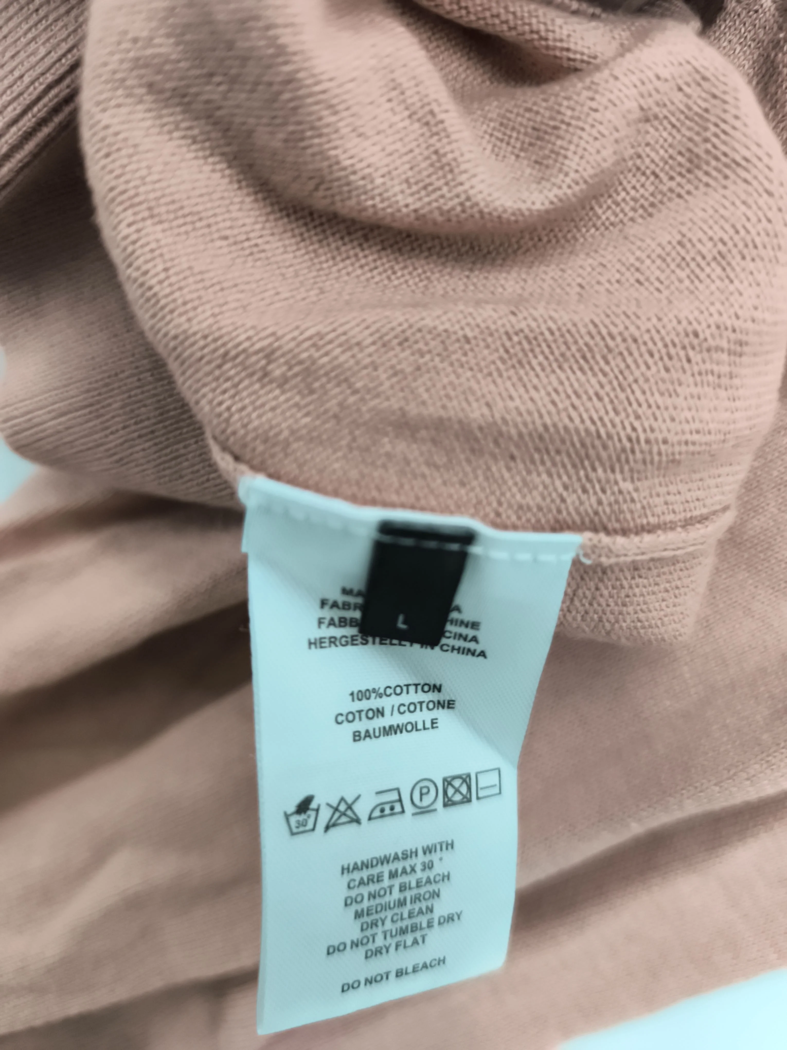 Paul Smith Men's Jumper L Pink 100% Cotton Crew Neck Pullover New with tags - Image 6