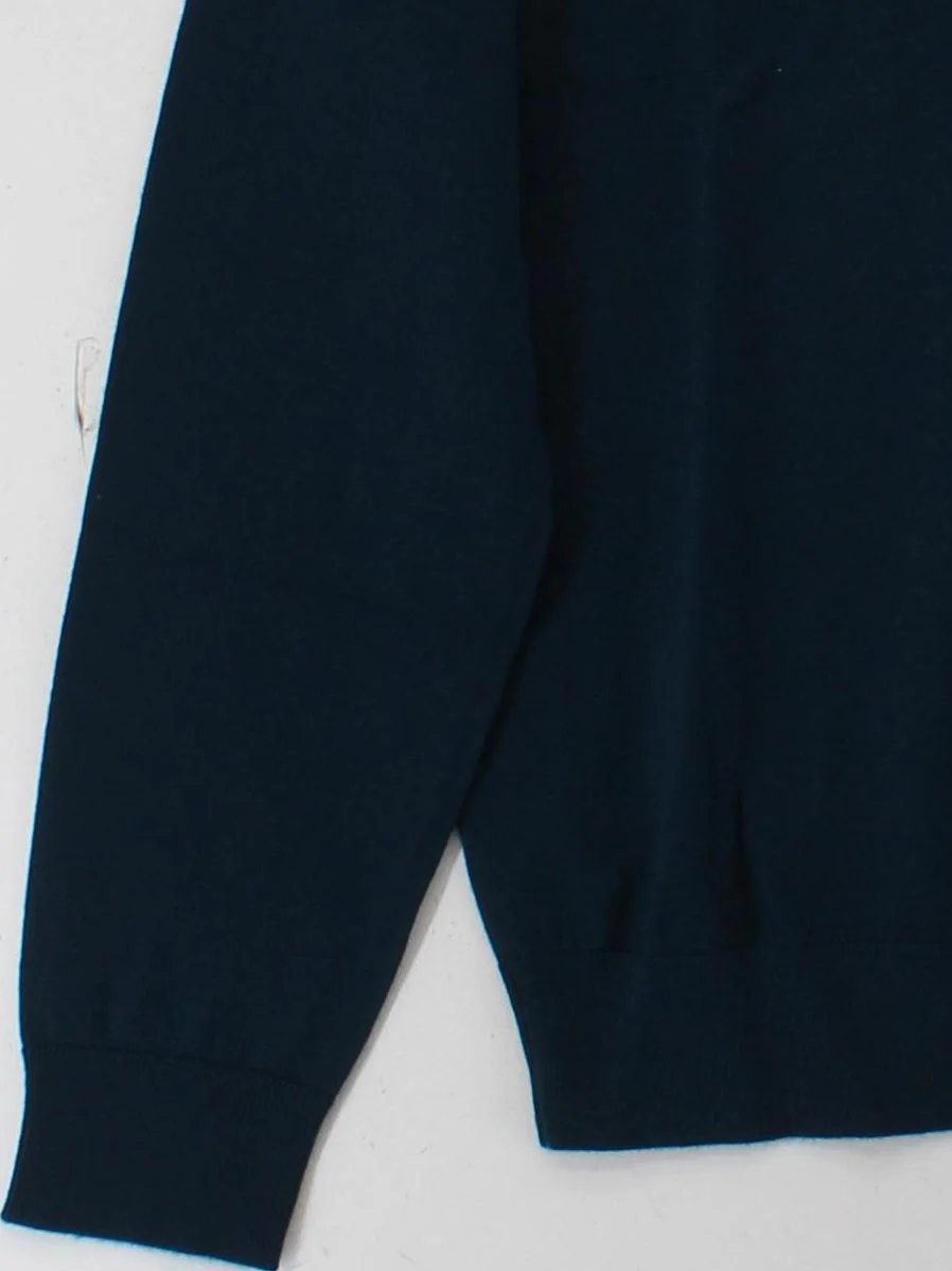 Paul Smith Men's Jumper M Blue 100% Wool Pullover New with tags - Image 4
