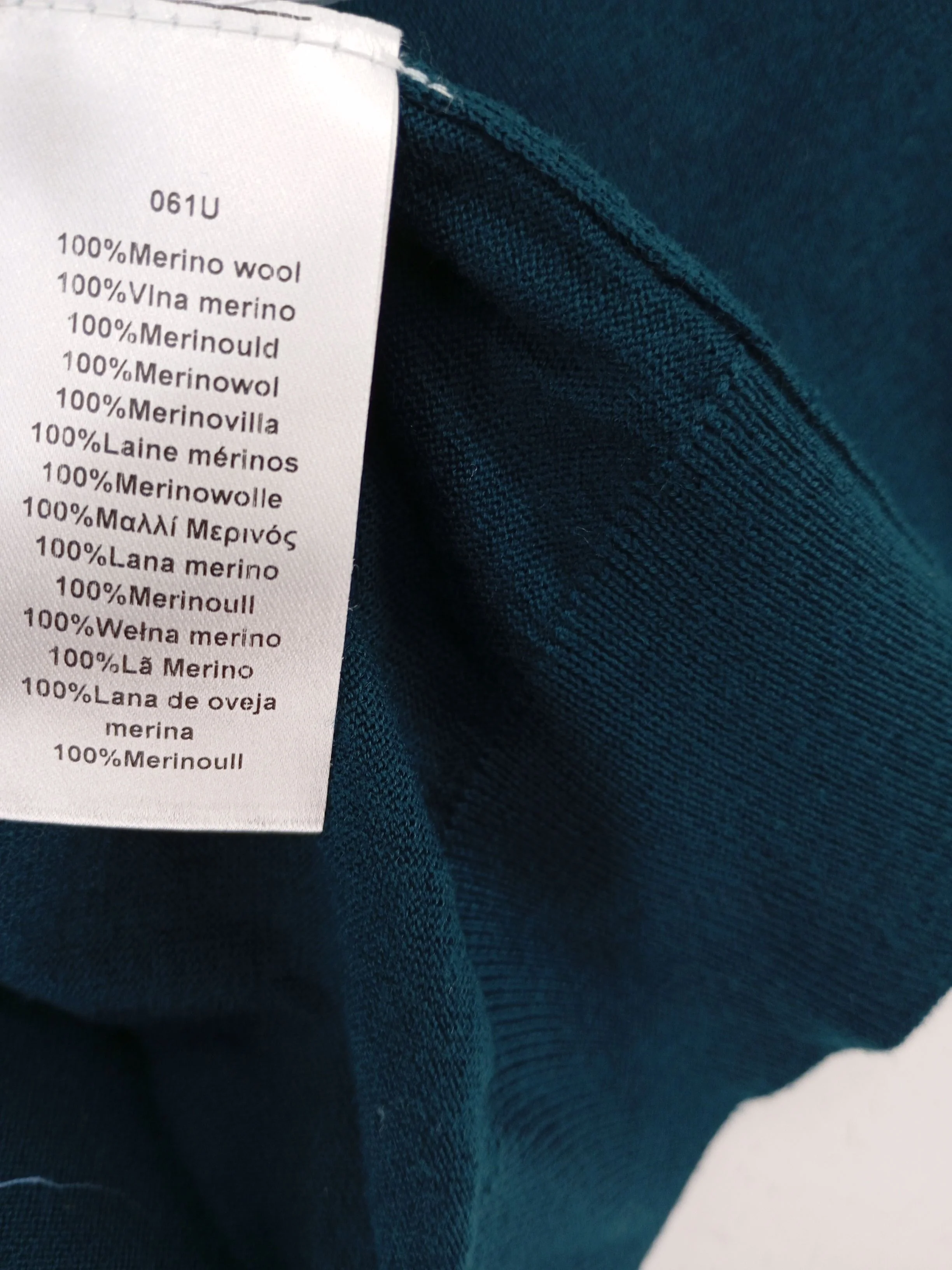 Paul Smith Men's Jumper M Blue 100% Wool Pullover New with tags - Image 6